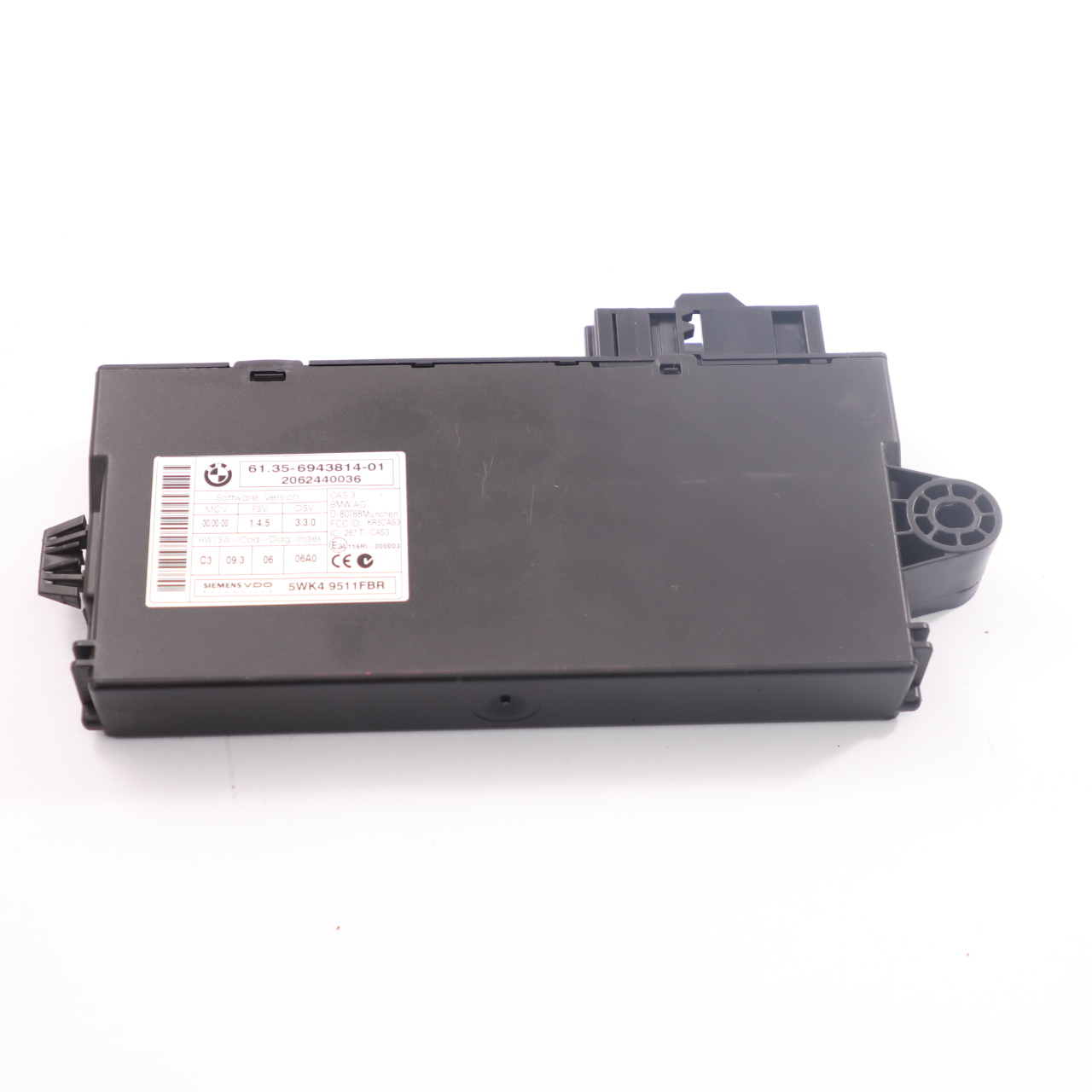 BMW E87 E90 N45 116i 316i Benzin ECU Kit DME 7557809 CAS 3 Schlüssel