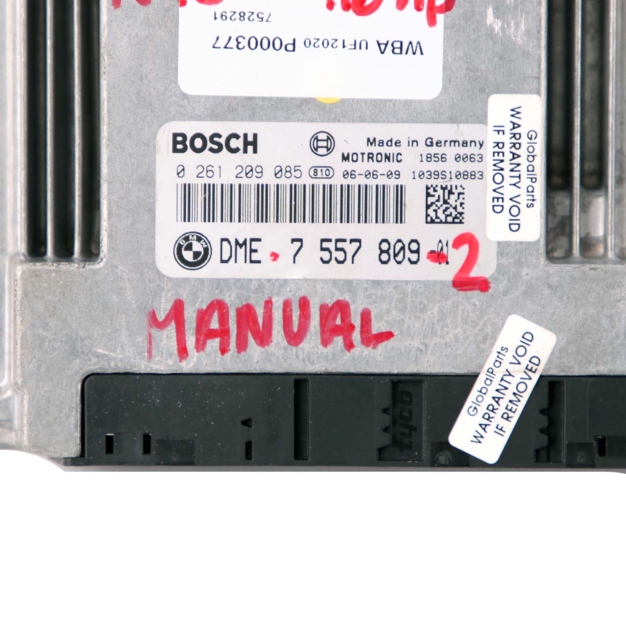 BMW E87 E90 116i 316i Benzinmotor N45 ECU Kit DME 7557809 CAS2 Key Manual