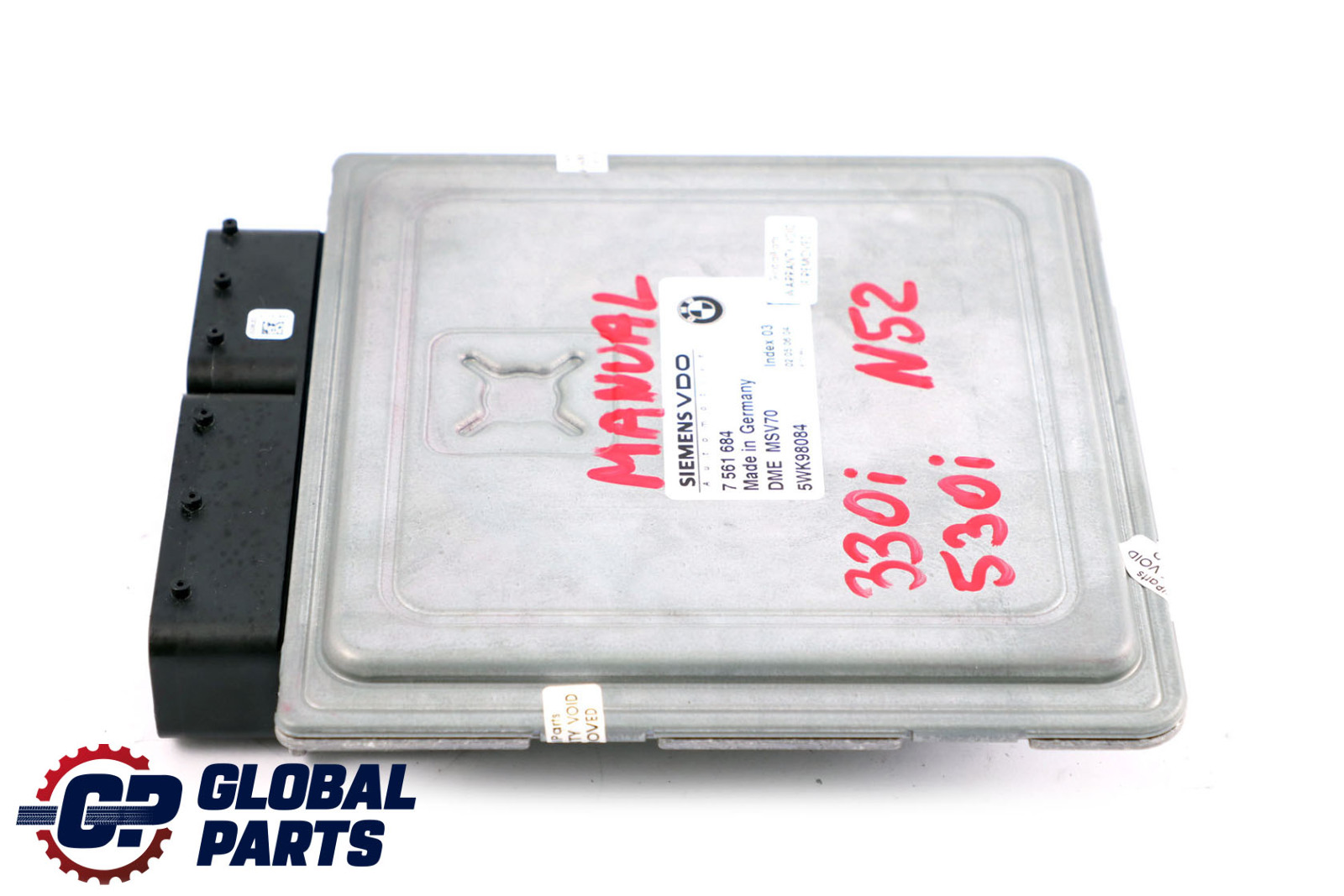 BMW 3 5 er E60 E90 DME Benzin N52 Motorsteuergerät ECU 7561684 Schaltgetriebe