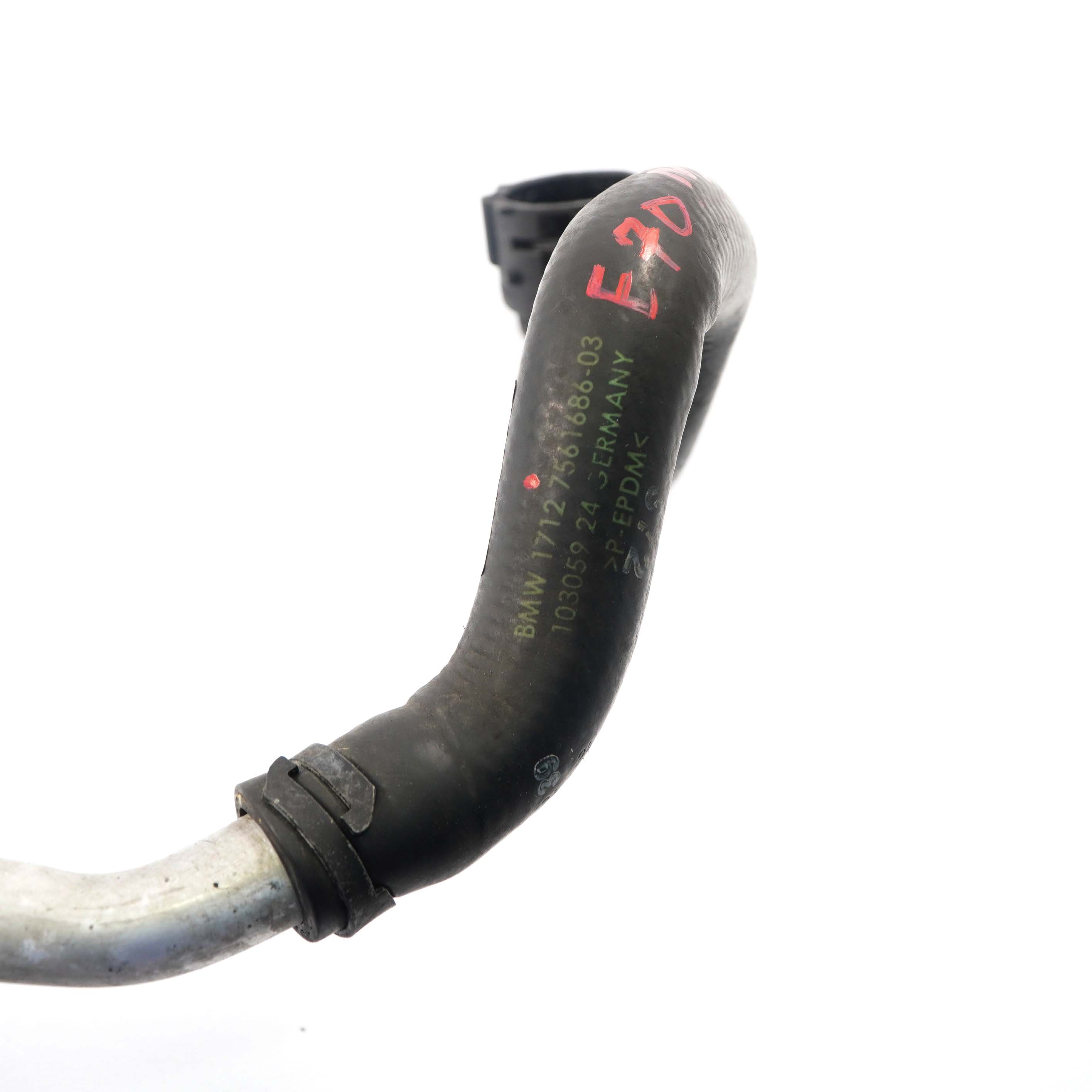 BMW X5 E70 Refrigerant Hose Pipe 3.0si N52N Cooling System Line Petrol 7561686