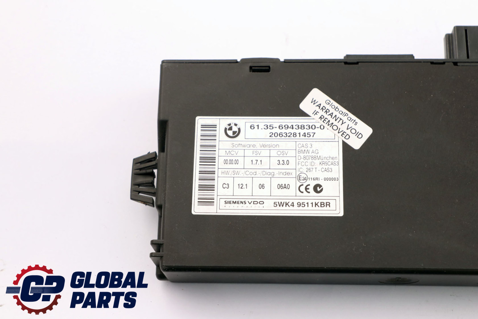 BMW E90 E91 E92 N52N 325i 218HP ECU Kit DME CAS3 Schlüssel 7574544 Automatik