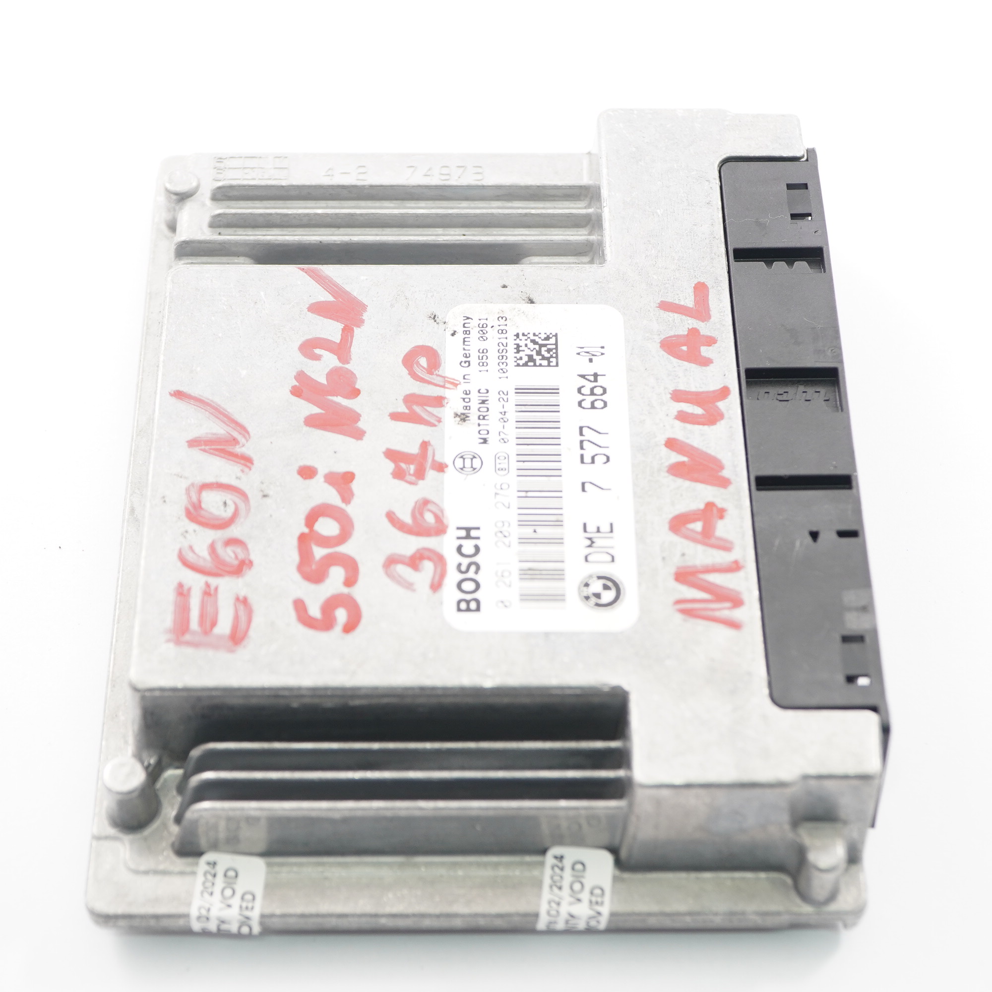 BMW E60 E61 LCI 550i N62N 367PS Motor einheit Modul ECU DME 7577664 Handbuch