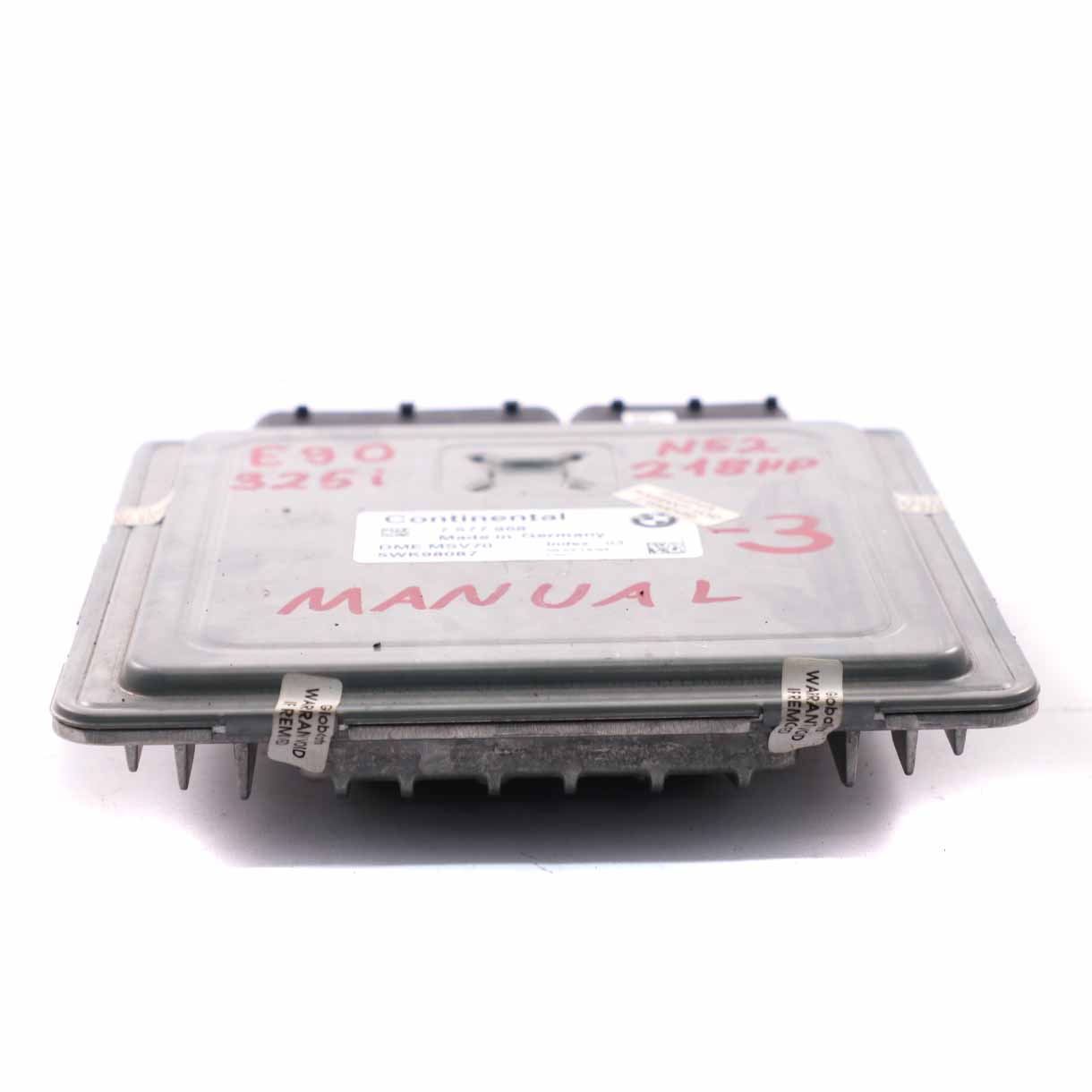 BMW E60 E90 E91 N52 325i 525i Motor Steuergerät ECU DME 7577968 Schaltgetriebe