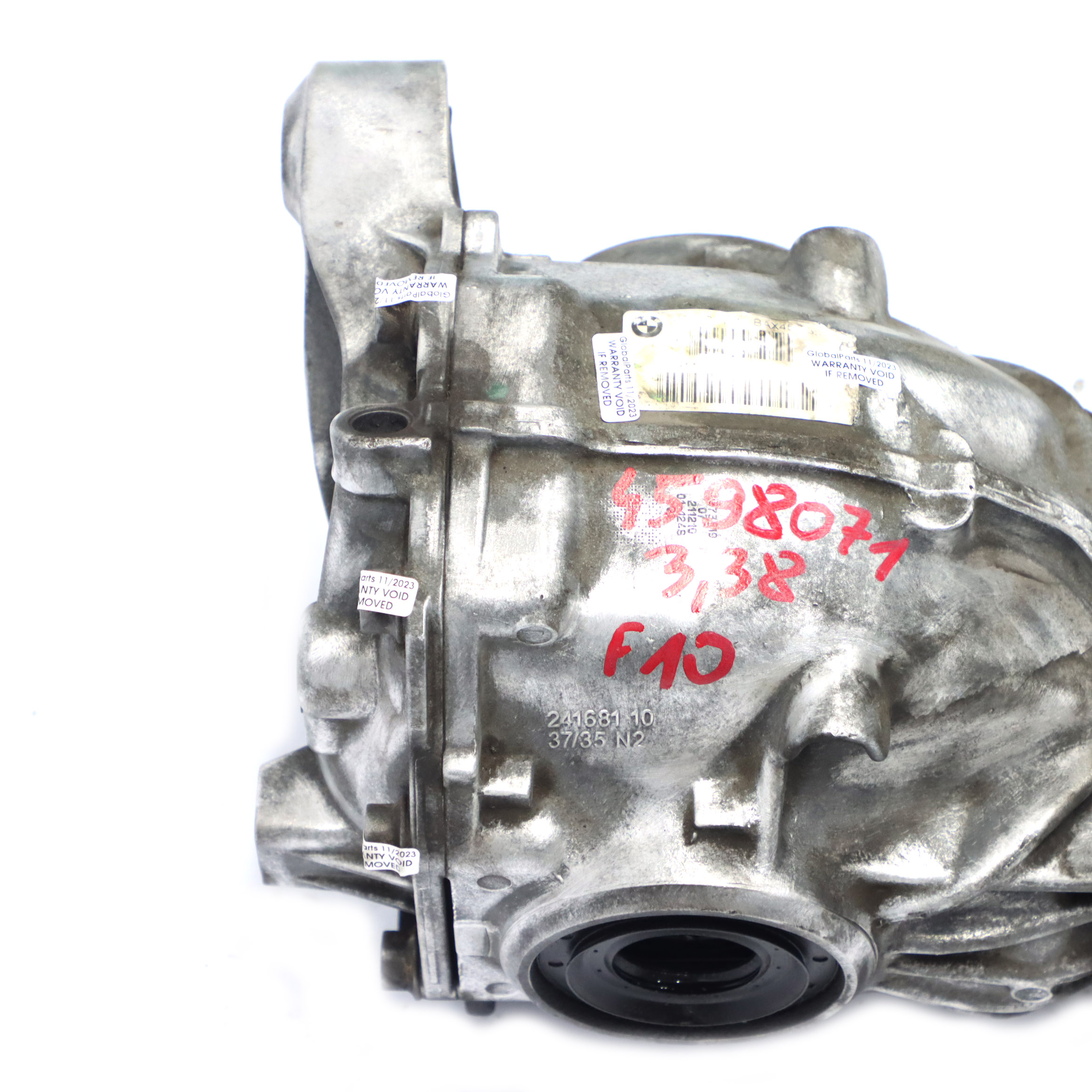 BMW F10 F11 Rear Differential Diff 3,38 Ratio 4598071 WARRANTY