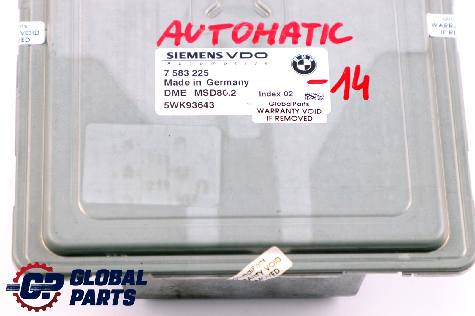 BMW E87 LCI E90 Benzin N43 DME Motorsteuergerät 7583225 Automatik