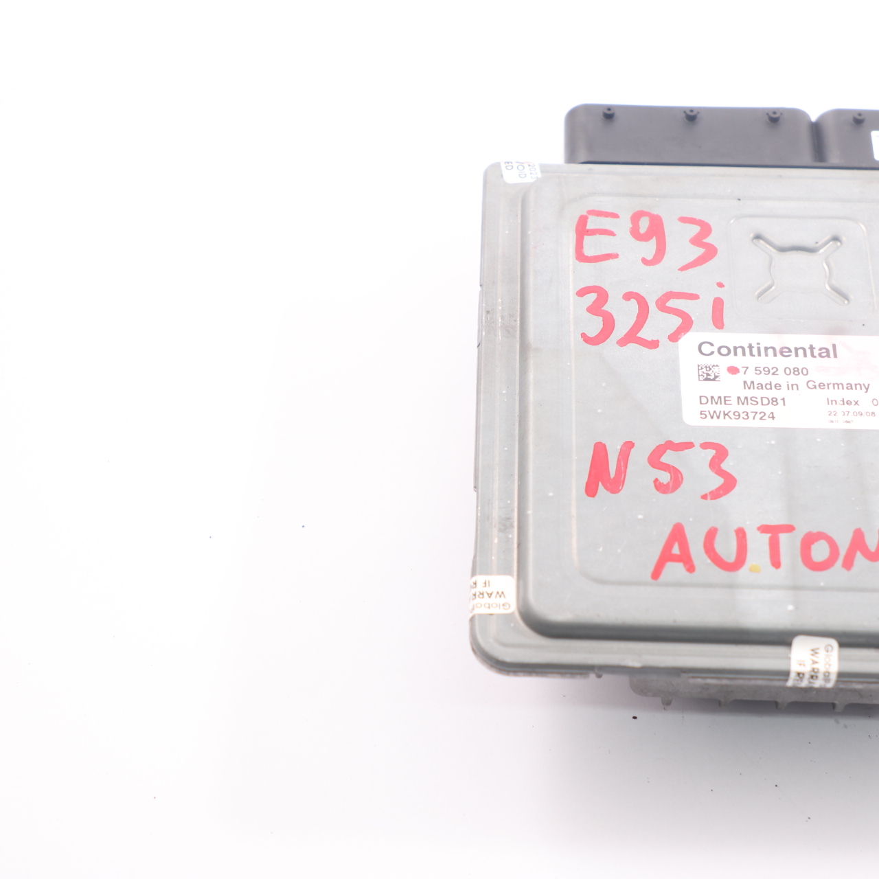 BMW E60 E90 E91 LCI 325i 525i N53 Steuergerät ECU Motor Motorsteuergerät 7592080