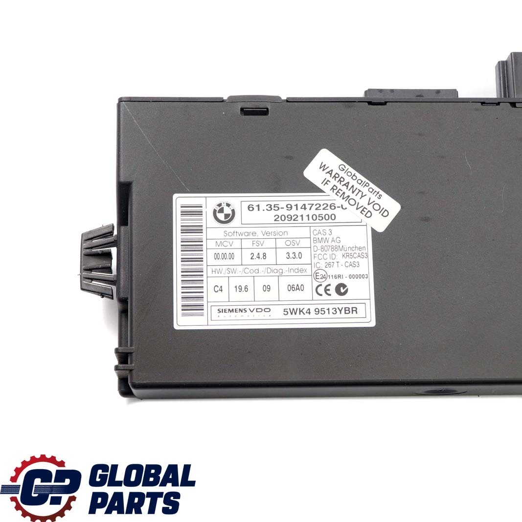 BMW E82 E88 125i N52N 218PS ECU Kit Motor Steuergerät DME 7594483 CAS3 Schlüss