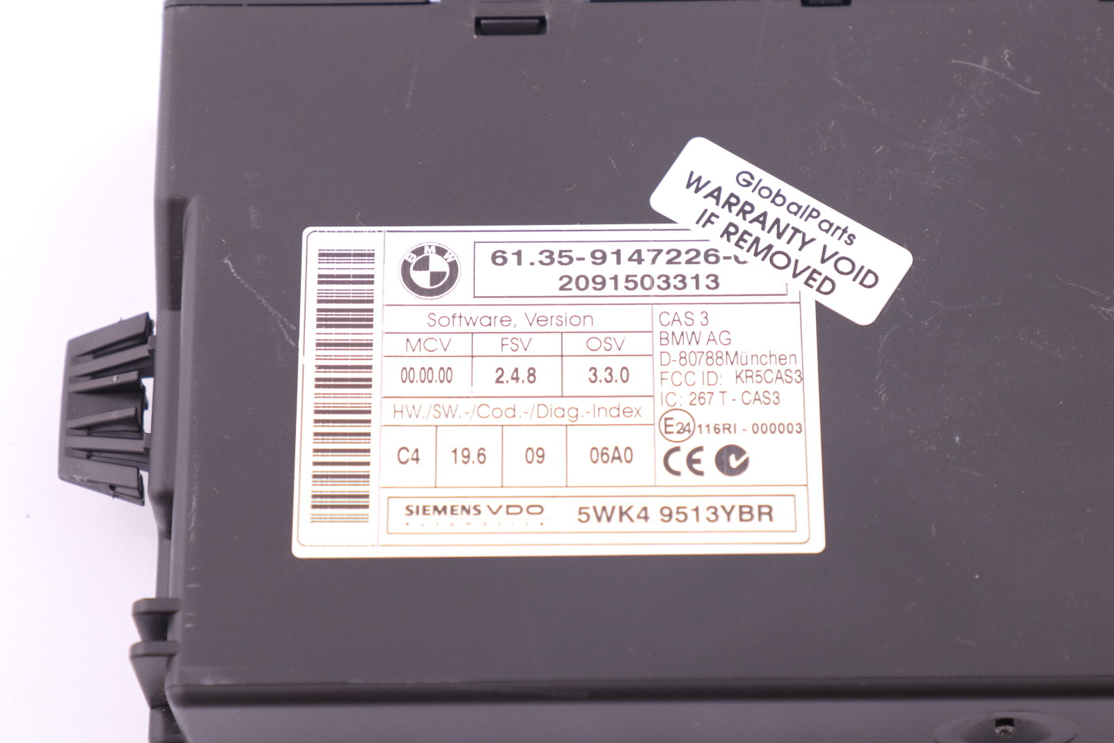 BMW1 3 E81 E87 LCI E90 Benzin N43 118i 318i ECU Steuergerät DME CAS3 Schlüssel