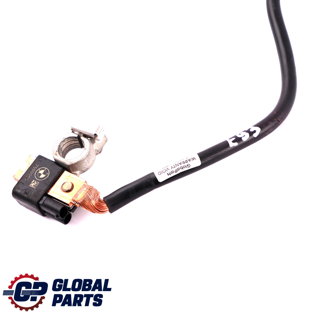 BMW 3 Series E93 Negative Battery Lead Cable 7599959