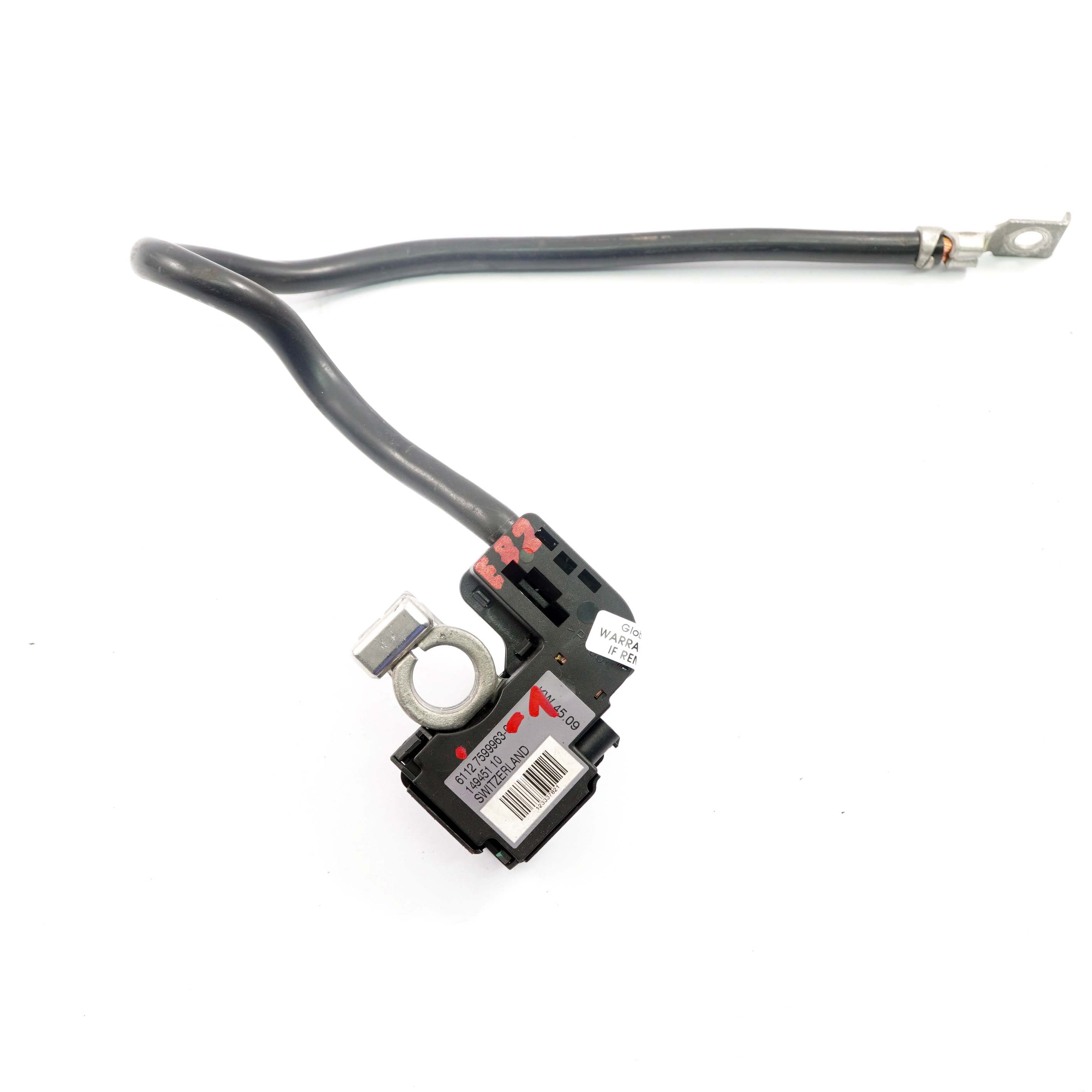 BMW 1 Z4 E82 E88 E89 Batteriekabel Sicherung Klemme Minus IBS 7599963