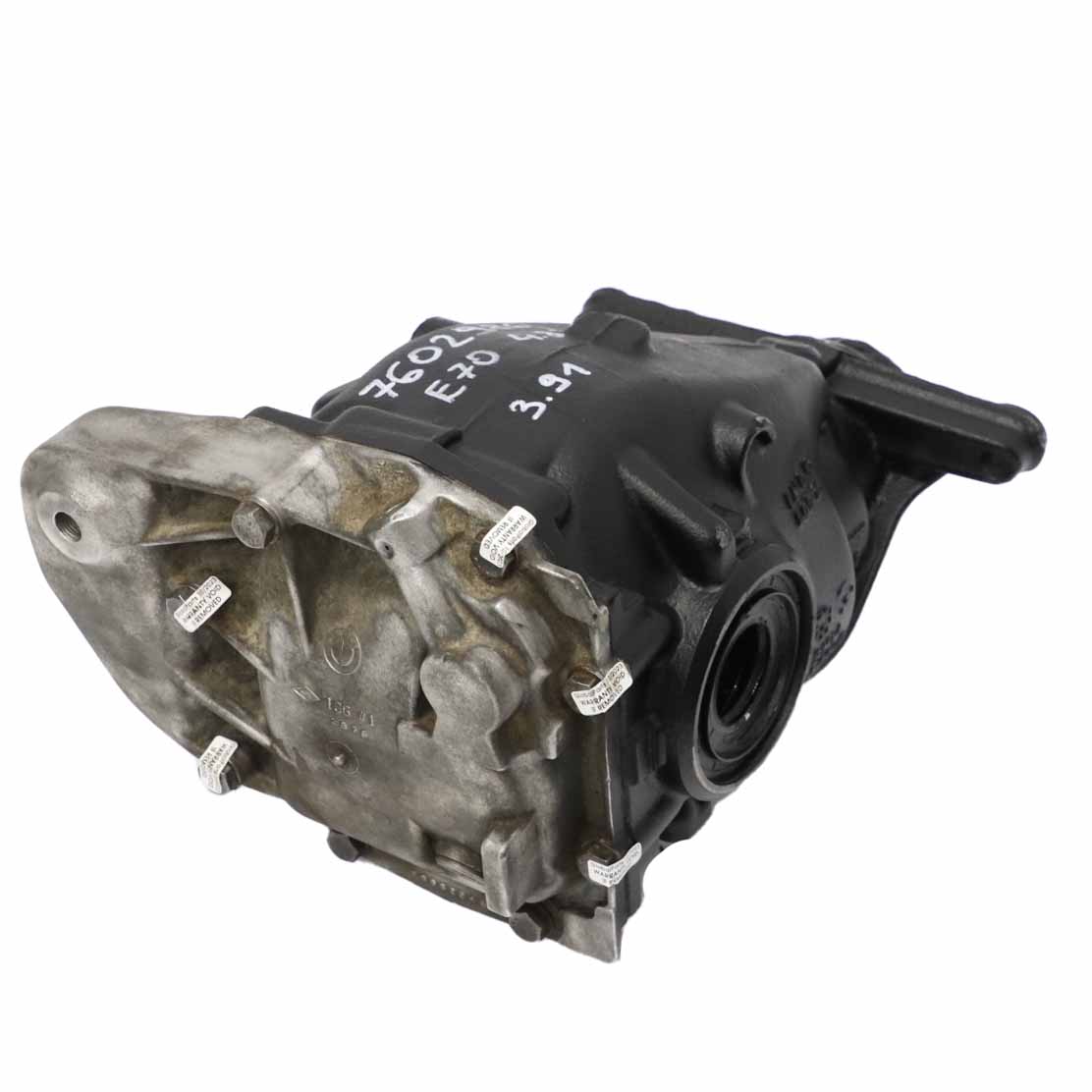 BMW X5 E70 4.8i N62N Rear Differential Diff 3,91 Ratio 7602986 WARRANTY