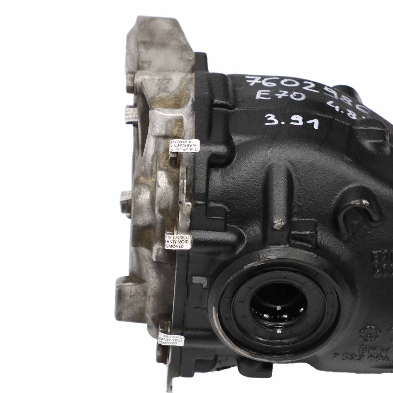 BMW X5 E70 4.8i N62N Rear Differential Diff 3,91 Ratio 7602986 WARRANTY