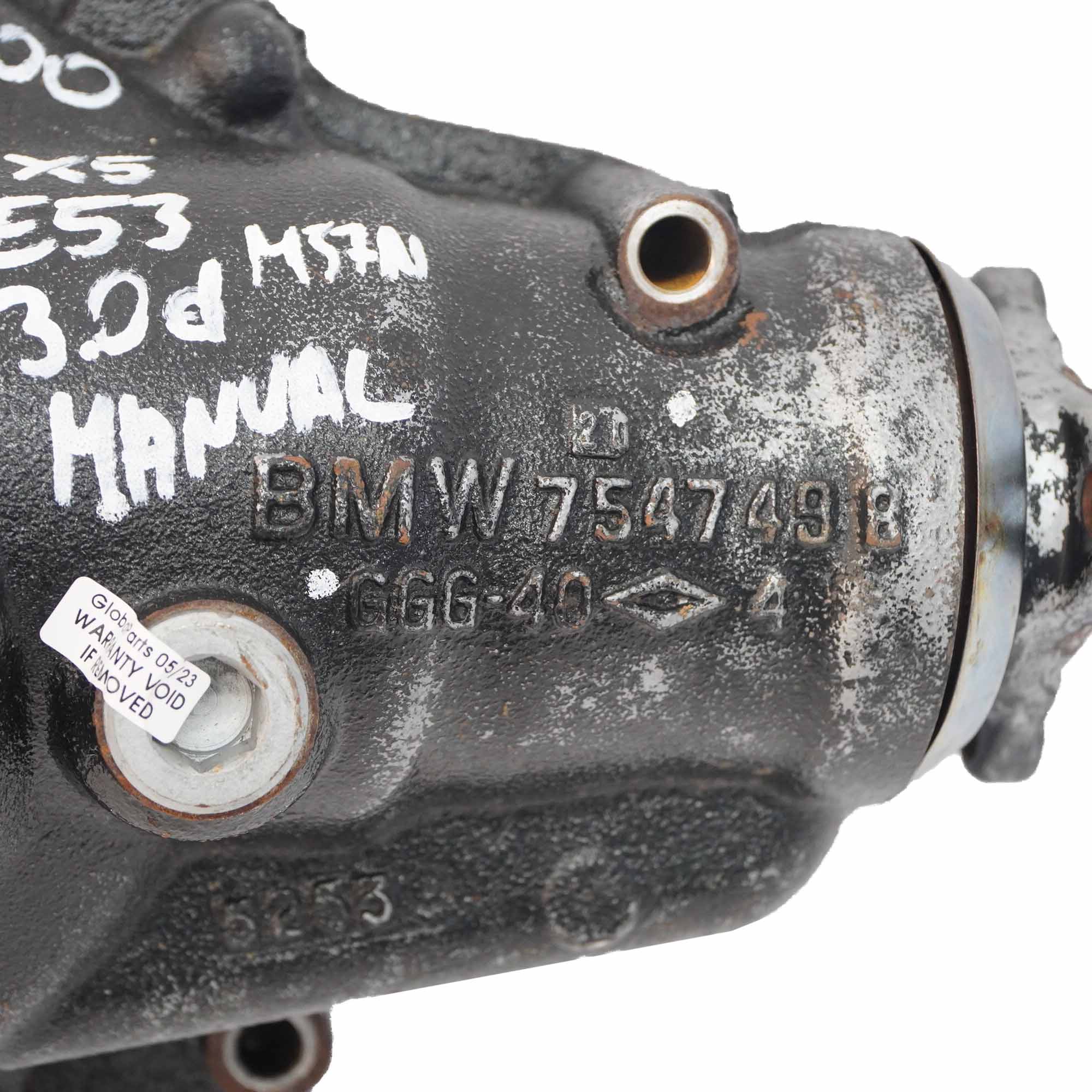 BMW X5 E53 3.0d M57N Front Differential Diff Drive 3,23 7603000 Manual WARRANTY