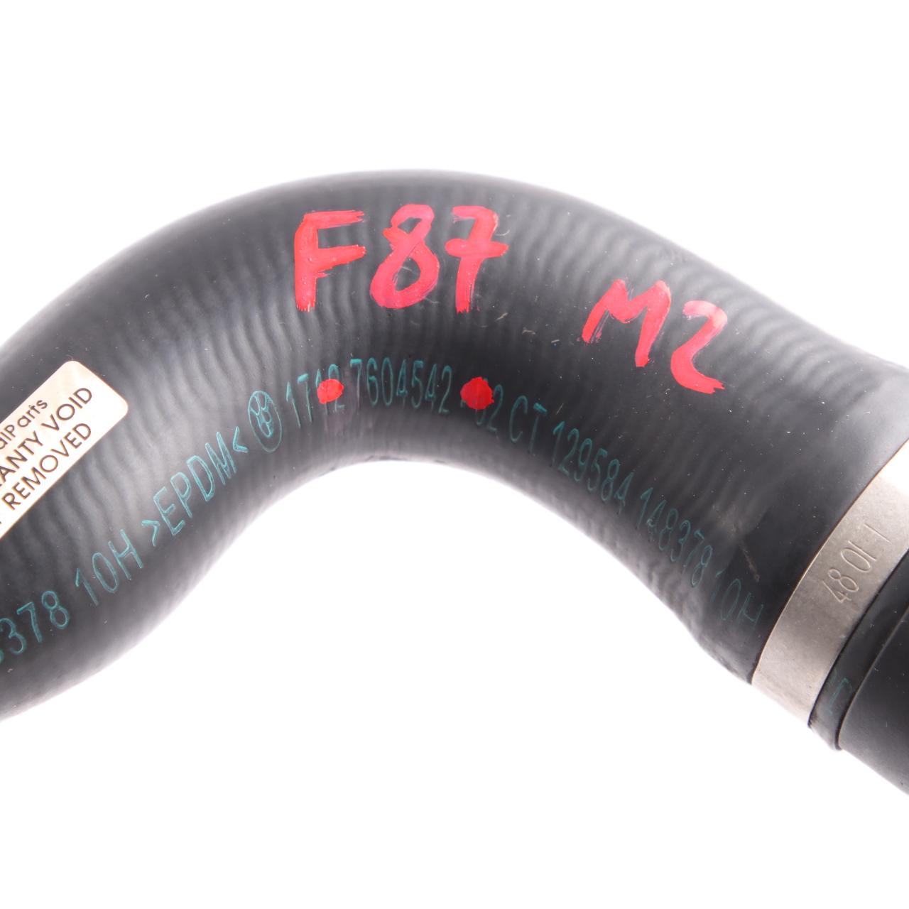 Coolant Hose BMW F87 M2 F20 F30 N55 Pipe Line Tube Radiator 7604542