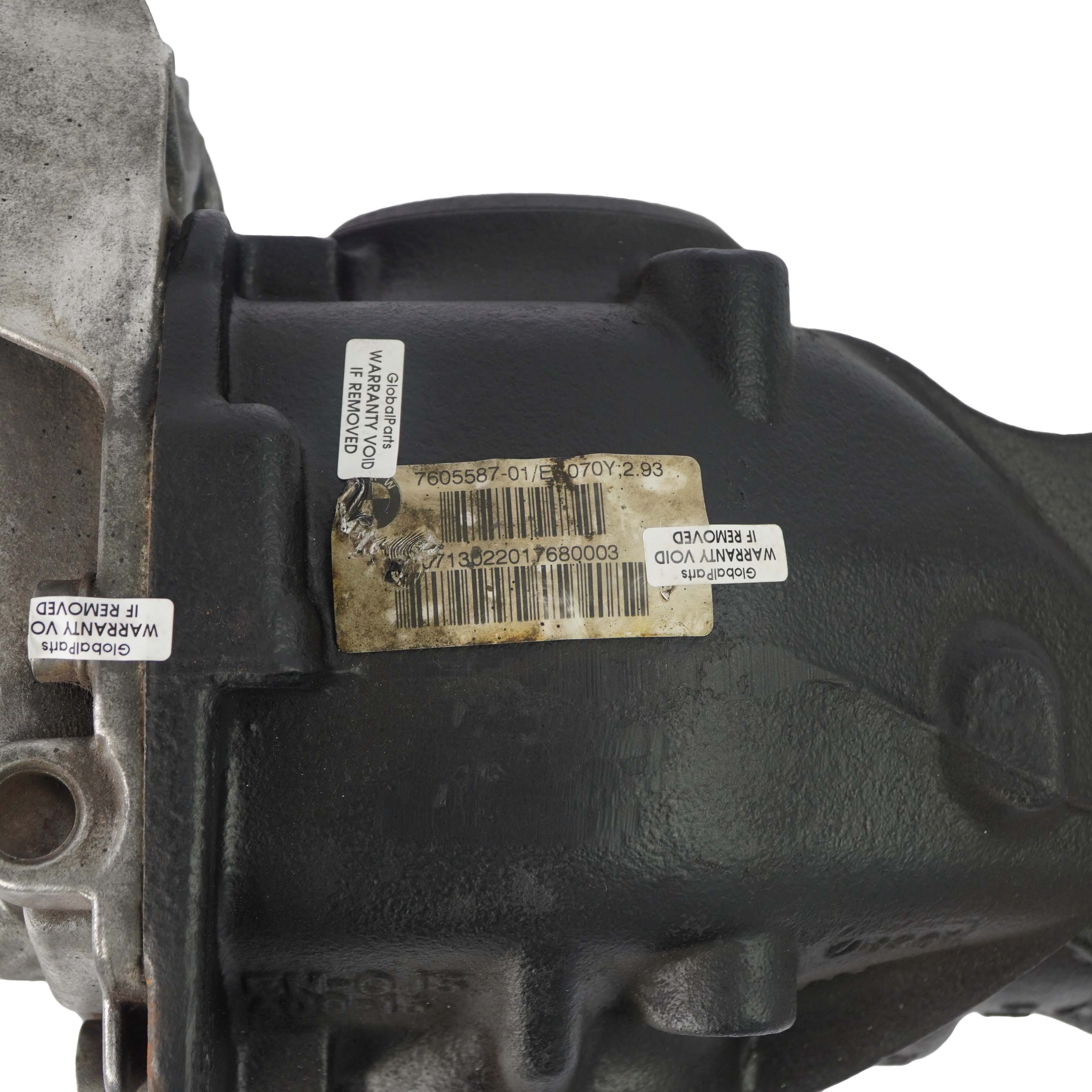 BMW 1 Series F20 F21 116d ed Rear Differential Diff 2,93 Ratio 7605587 WARRANTY