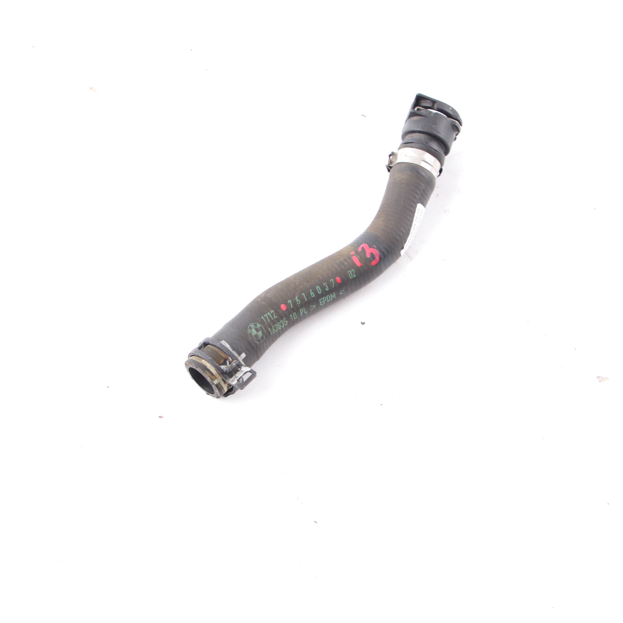 BMW i3 I01 Water Coolant Cooling Hose Pipe Line Radiator 7616037