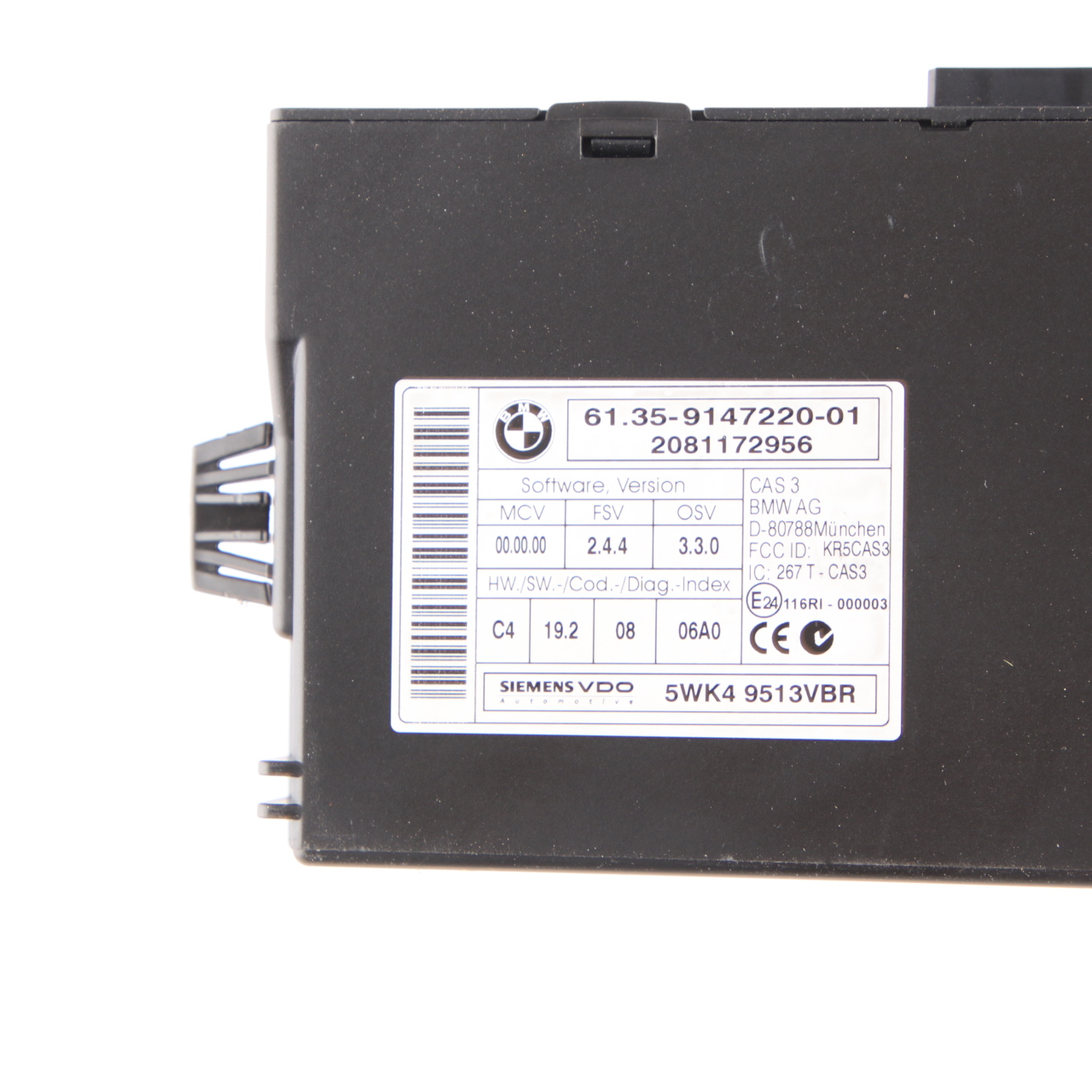 BMW E60 E90 E91 LCI 330i 530i N53 272HP ECU Bausatz DME 7616431 CAS3 Automatik