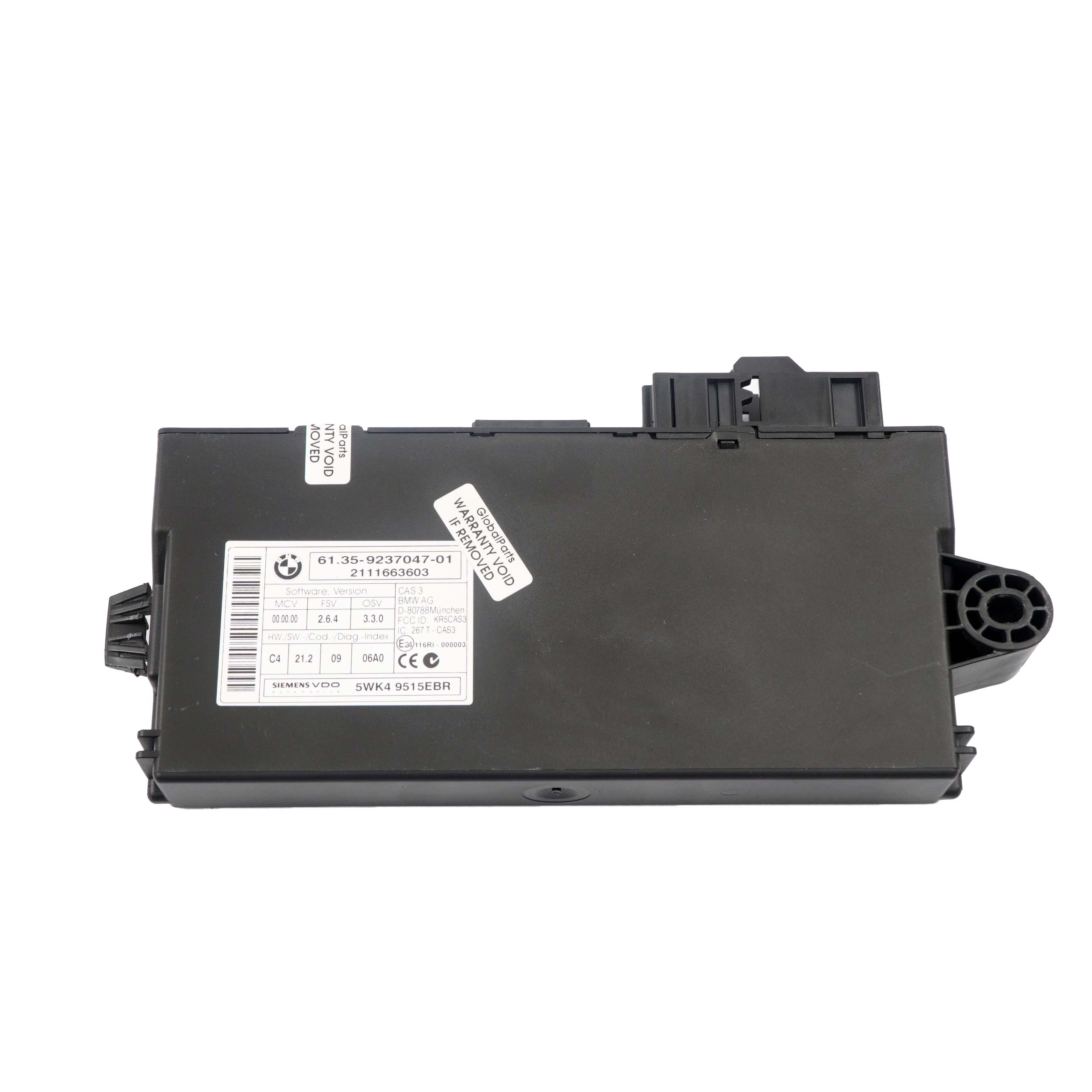 BMW E87 LCI E90 N43 118i 318i 143PS ECU Steuergerät DME 7621178 CAS3 Schlüssel