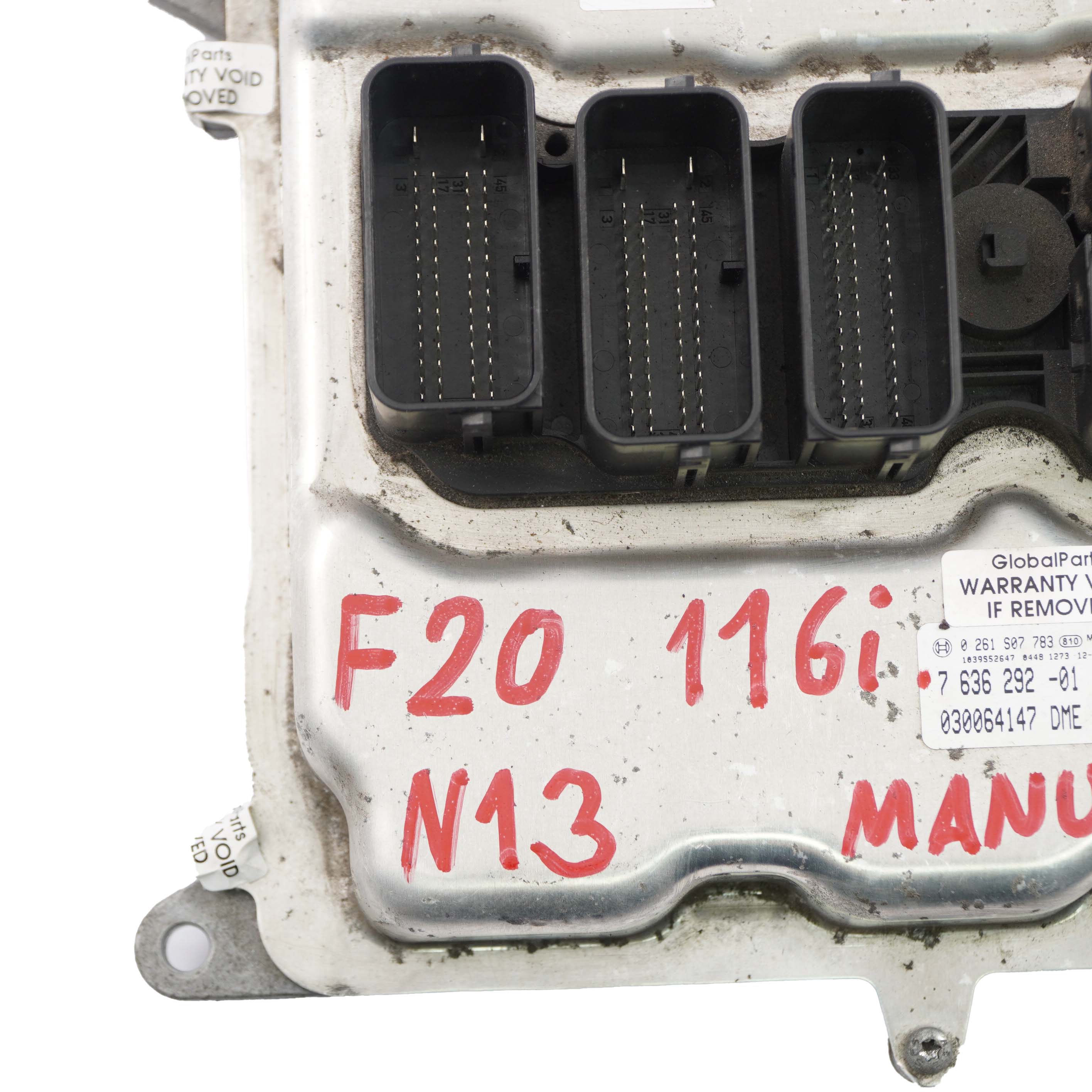 BMW F20 F30 116i 316i N13 136PS Steuergerät ECU Modul DME 7636292 Schaltgetriebe