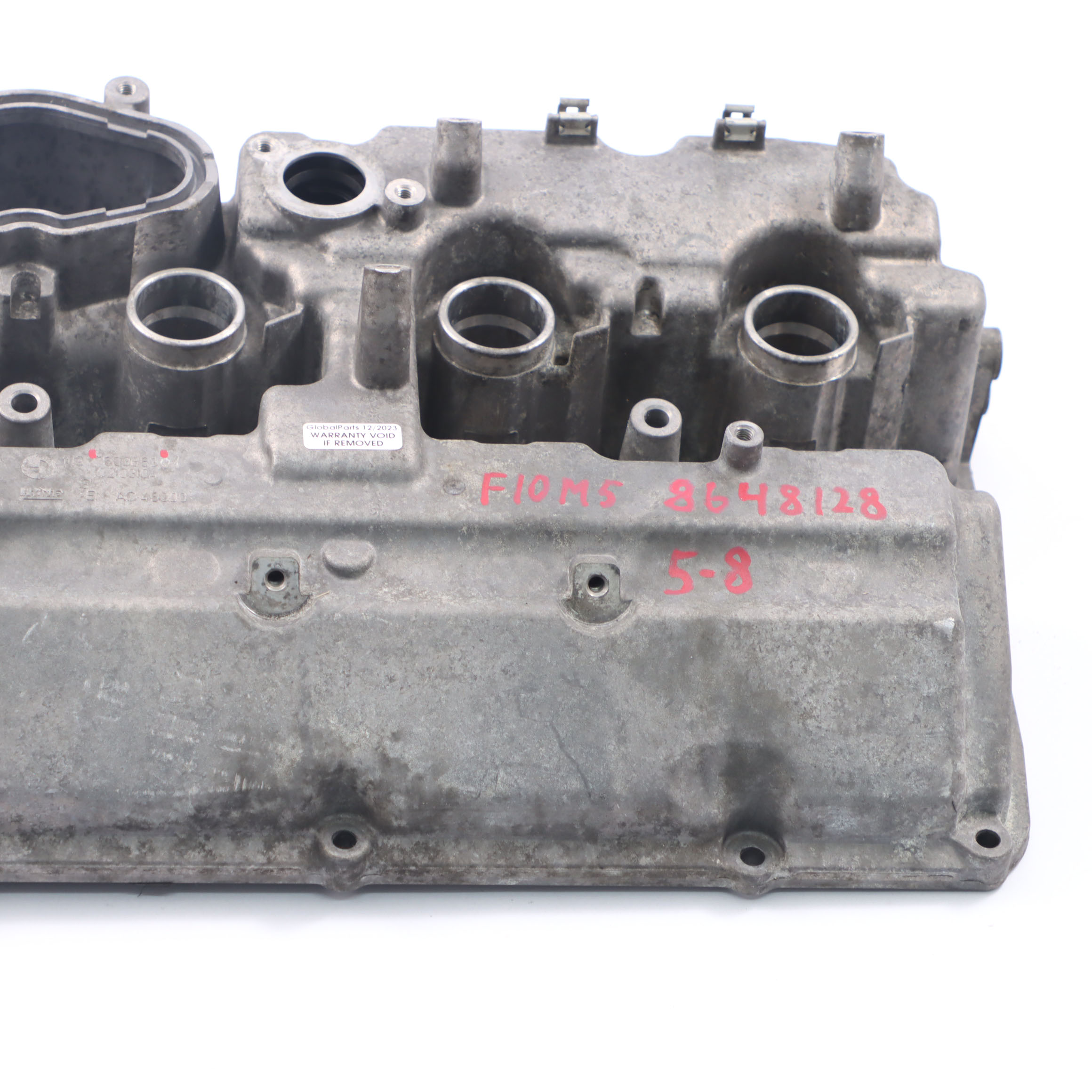 BMW F10 LCI F13 N63N Motor Zylinderkopf Kipphebel verkleidung Zyl 5-8 7603653