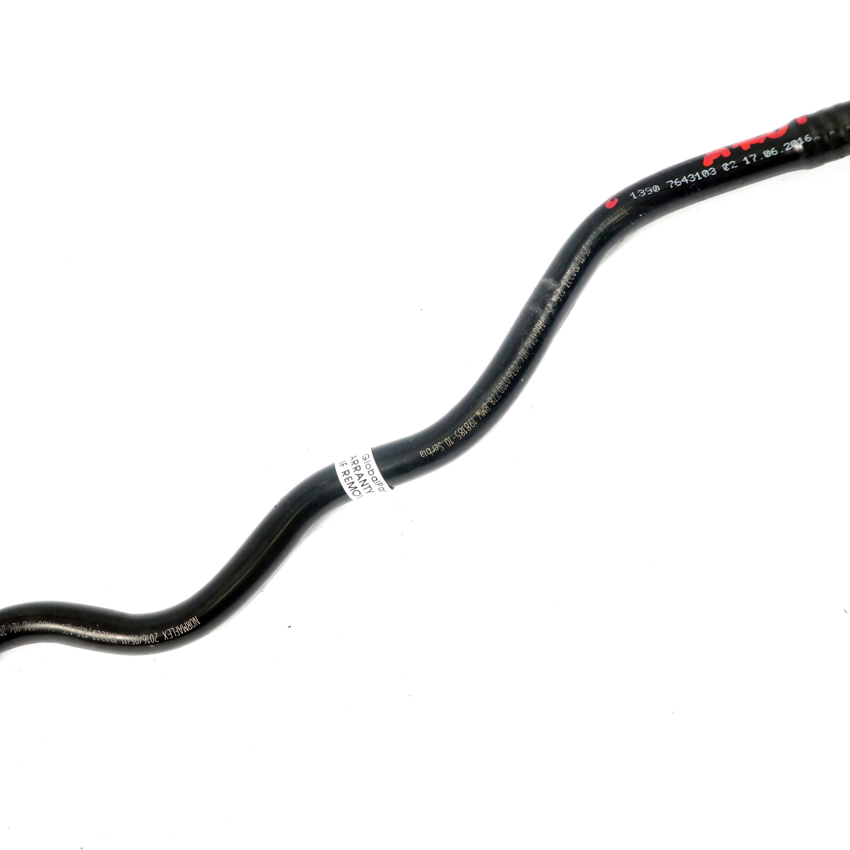 BMW F20 F21 F30 LCI M140i 340i Fuel Tank Vent Pipe Breather Hose 7643103