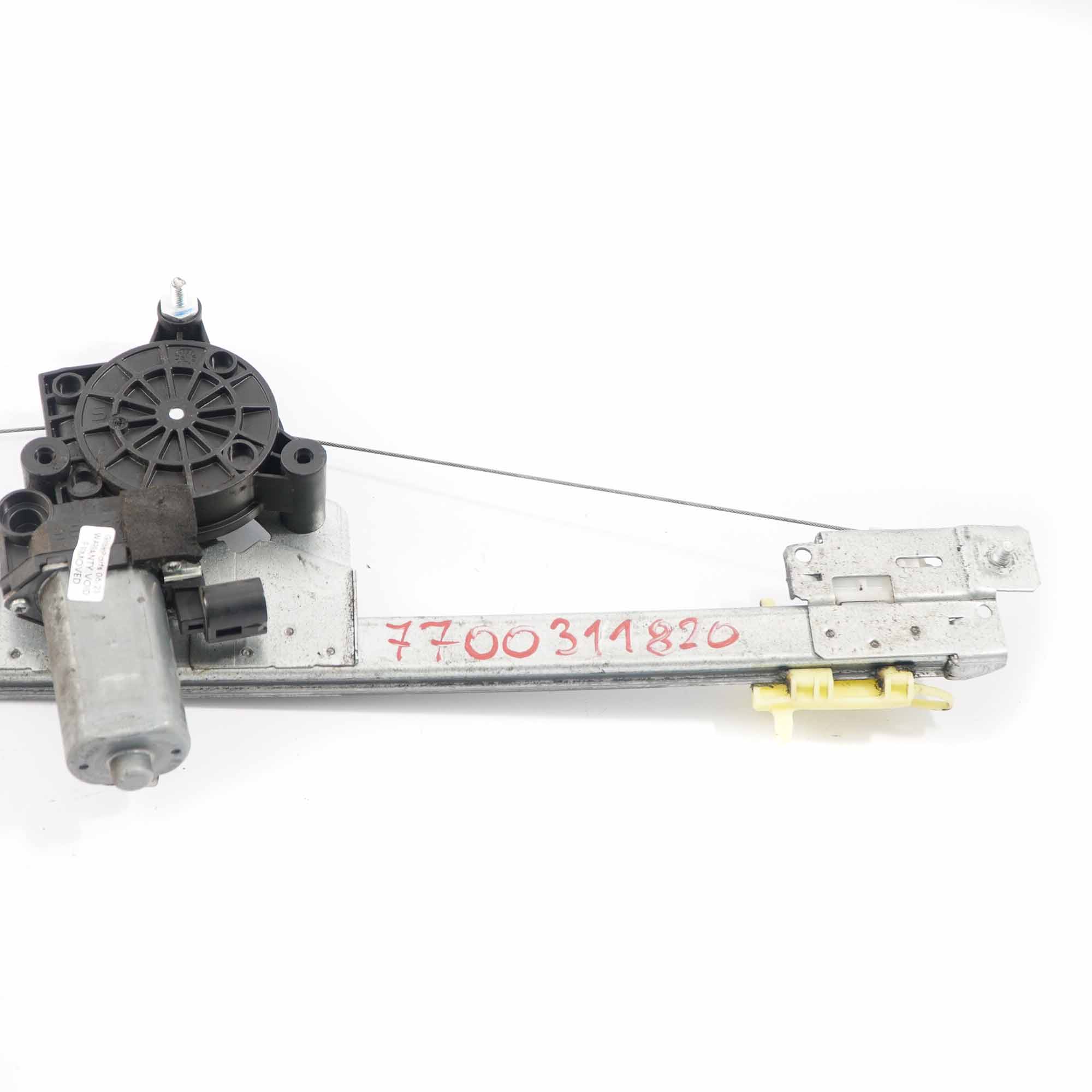 Renault Trafic Window Lifter Front Door Left N/S Regulator Motor 7700311820