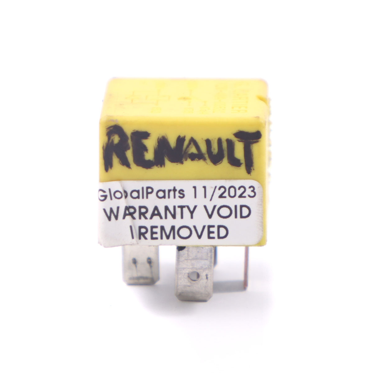 Renault Relais modul Steuergerät Gelb 12V 40A 5 Pins 7700844253