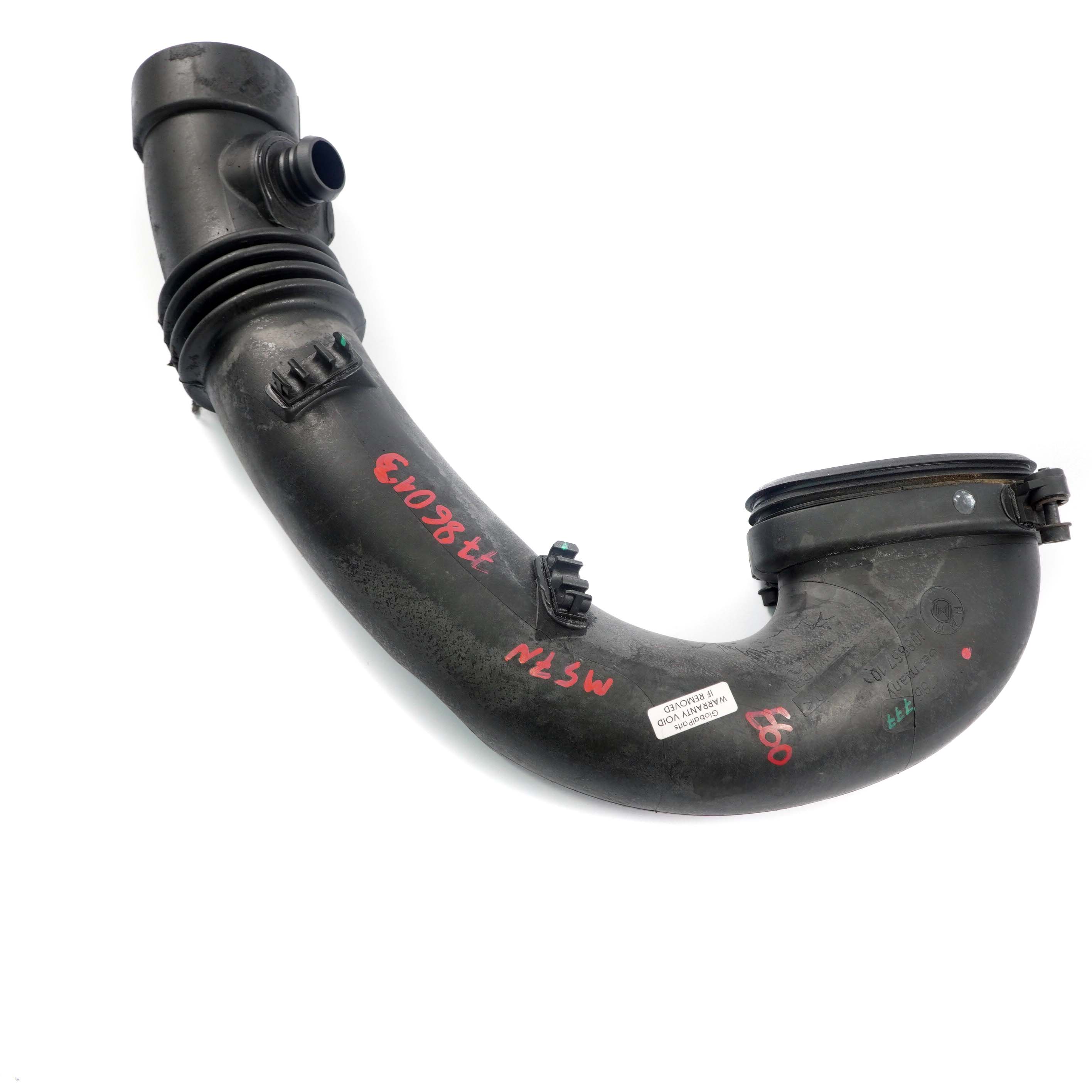 BMW 5 7 X3 X5 Series E53 E60 E83 M57N Engine Filtered Air Turbo Pipe