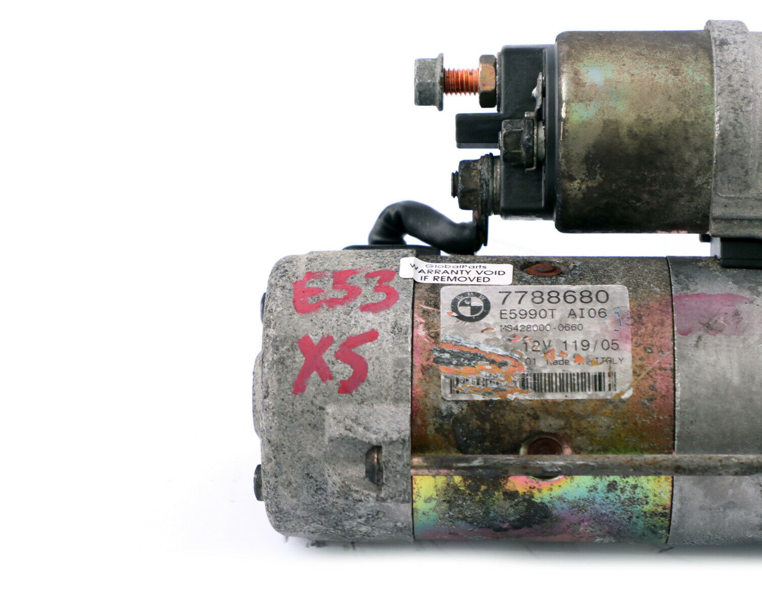 BMW X3 X5 E46 E60 E61 E65 E83 E53 M57N Starter Motor 7788680