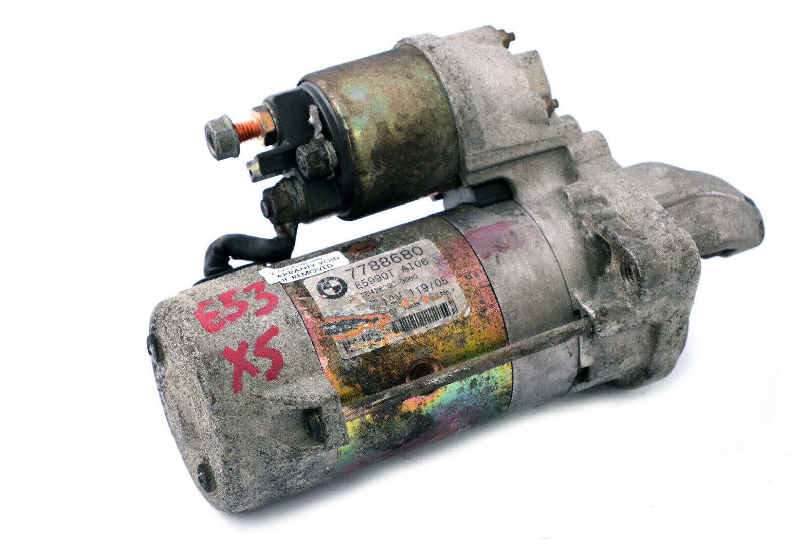 BMW X3 X5 E46 E60 E61 E65 E83 E53 M57N Starter Motor 7788680