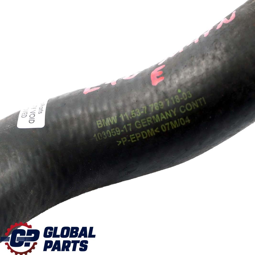 BMW 3 Series E46 M47N Radiator Coolant Water Hose Pipe 7789718