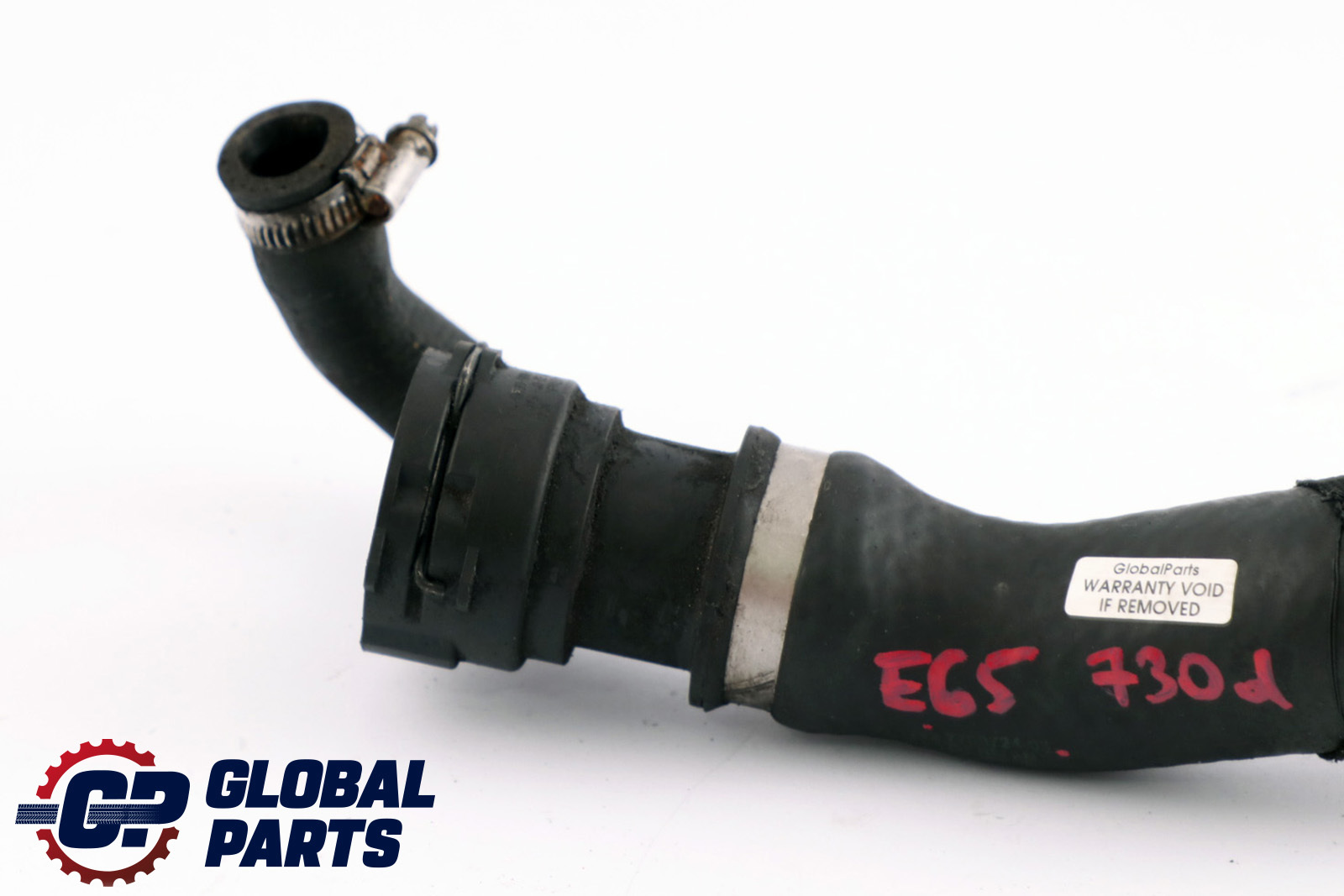 BMW E65 E66 730d Diesel M57N2 Engine Cooling Water Pipe Hose 7789724