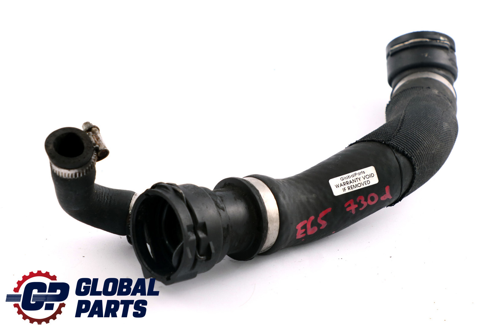 BMW E65 E66 730d Diesel M57N2 Engine Cooling Water Pipe Hose 7789724