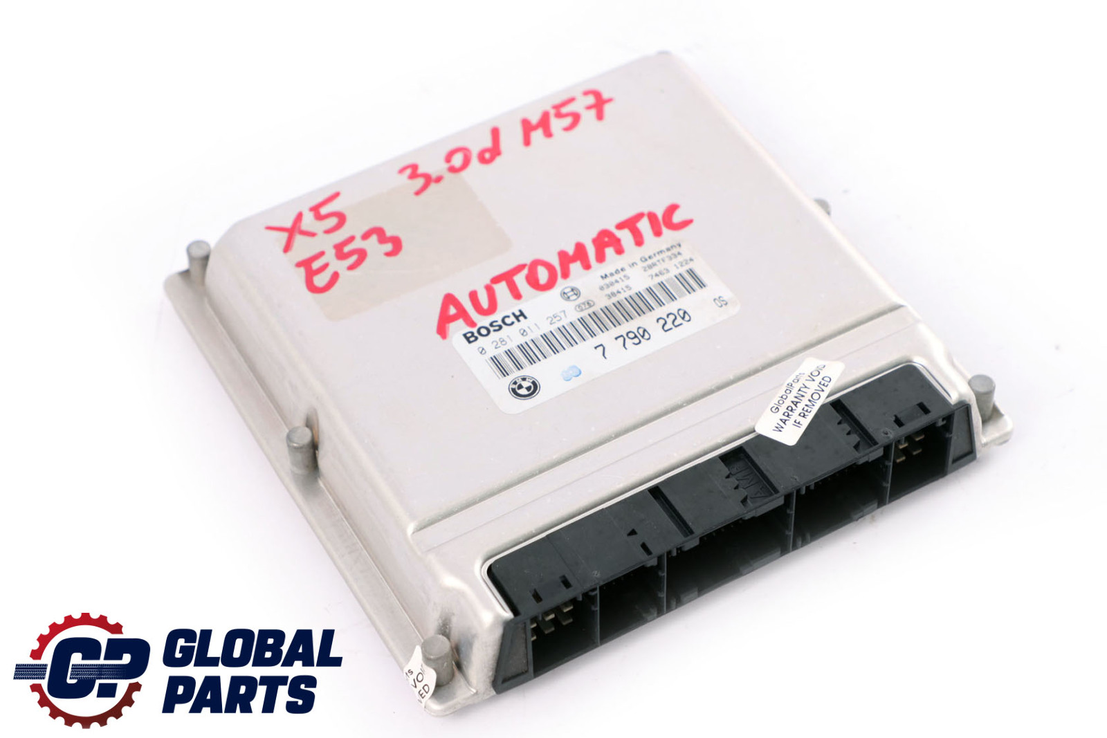 BMW E39 525d 530d E53 3.0d M57 ECU Steuergerät 7790220 DDE Automatik