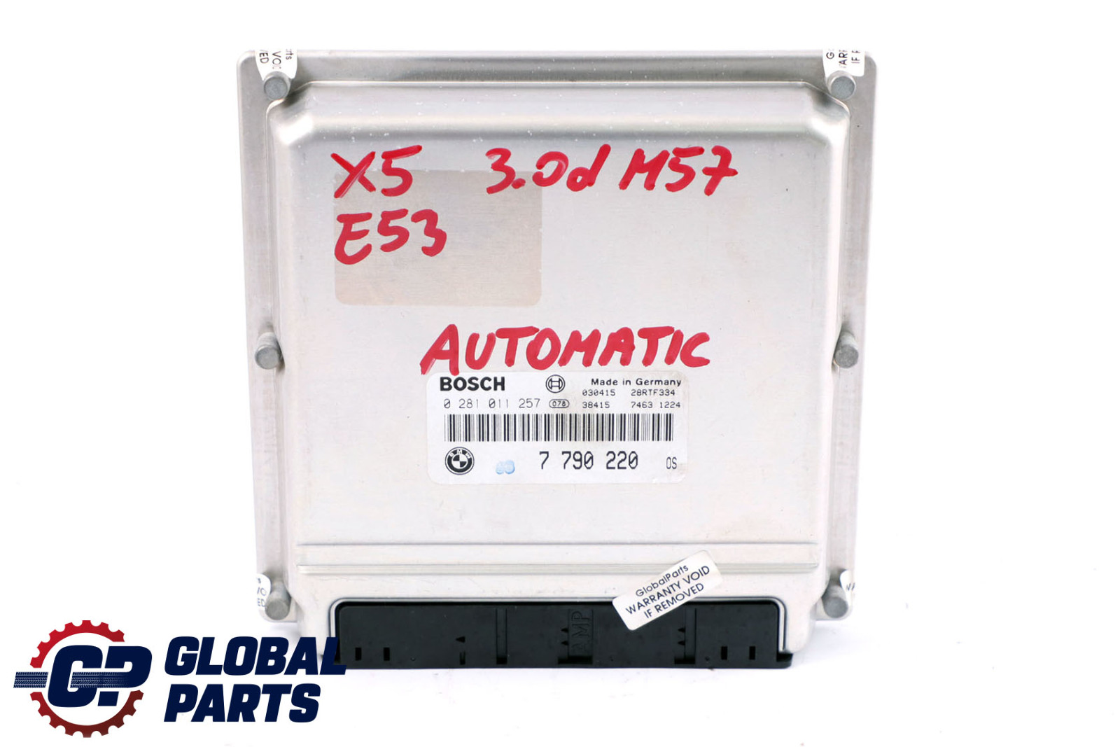 BMW E39 525d 530d E53 3.0d M57 ECU Steuergerät 7790220 DDE Automatik