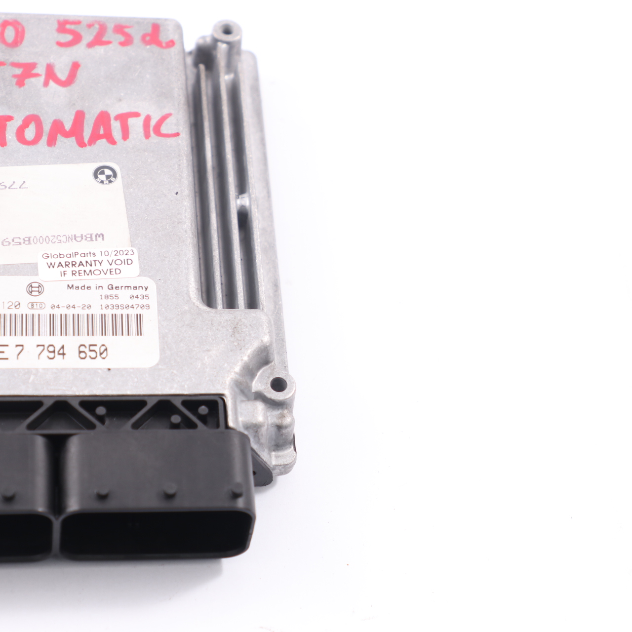 BMW E60 E61 525d Diesel M57N 177HP ECU Kit DDE CAS2 Schlüssel 7794650