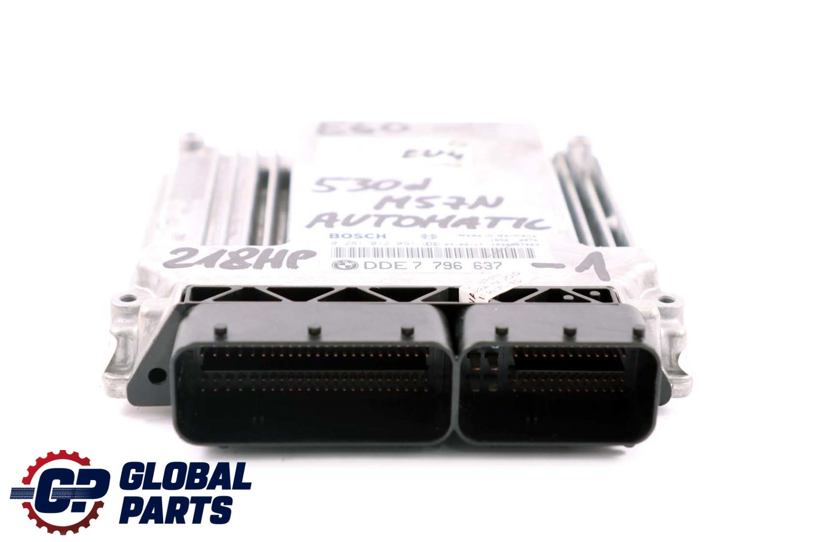 BMW E60 E61 530d M57N 218PS ECU Kit DDE 7796637 Steuergerät + CAS2 Automatik