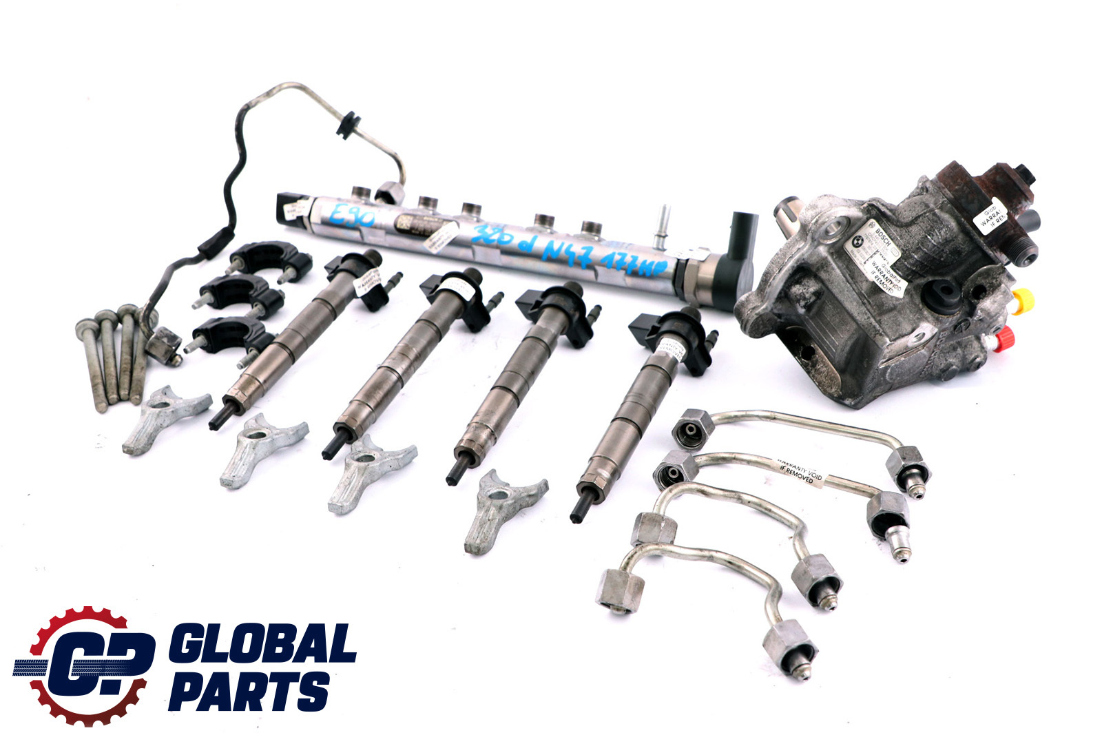 BMW 1 3 er E81 E87 E90 E91 120d 320d Diesel N47 Kraftstoffeinspritzsystem Set