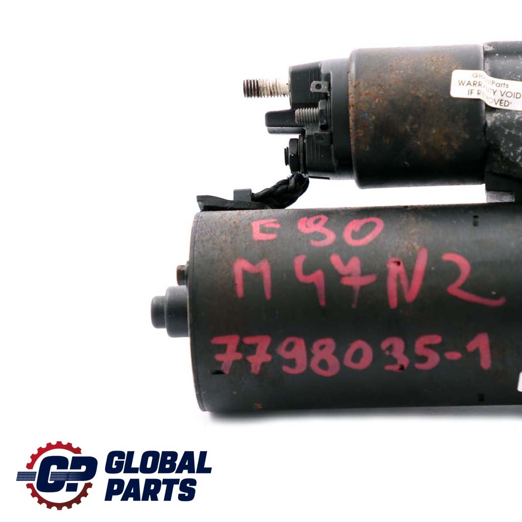 BMW 1 3 5 Series E60 E61 E87 E90 E91 Starter Motor 7798035 12417798035