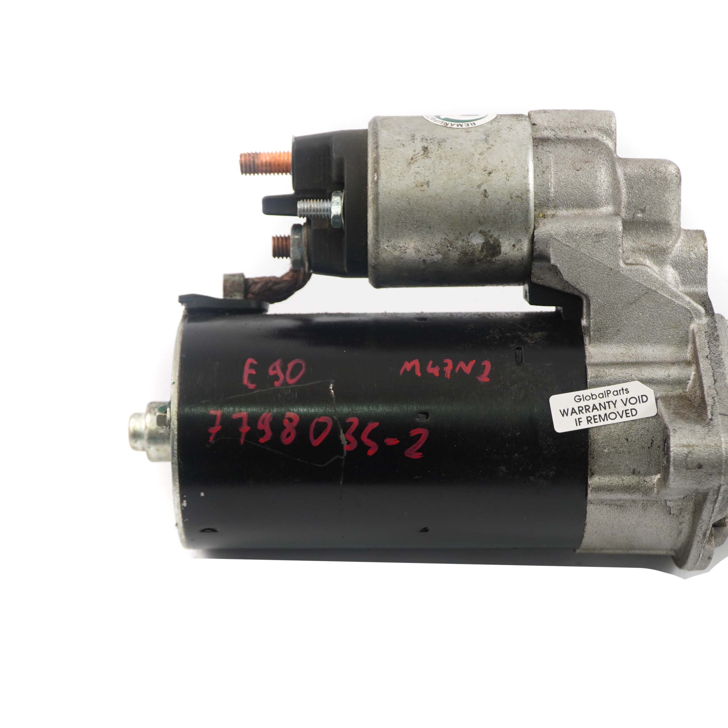 BMW 1 3 5 Series E60 E61 E87 E90 E91 M47N2 M57N2 Starter Motor 7798035 