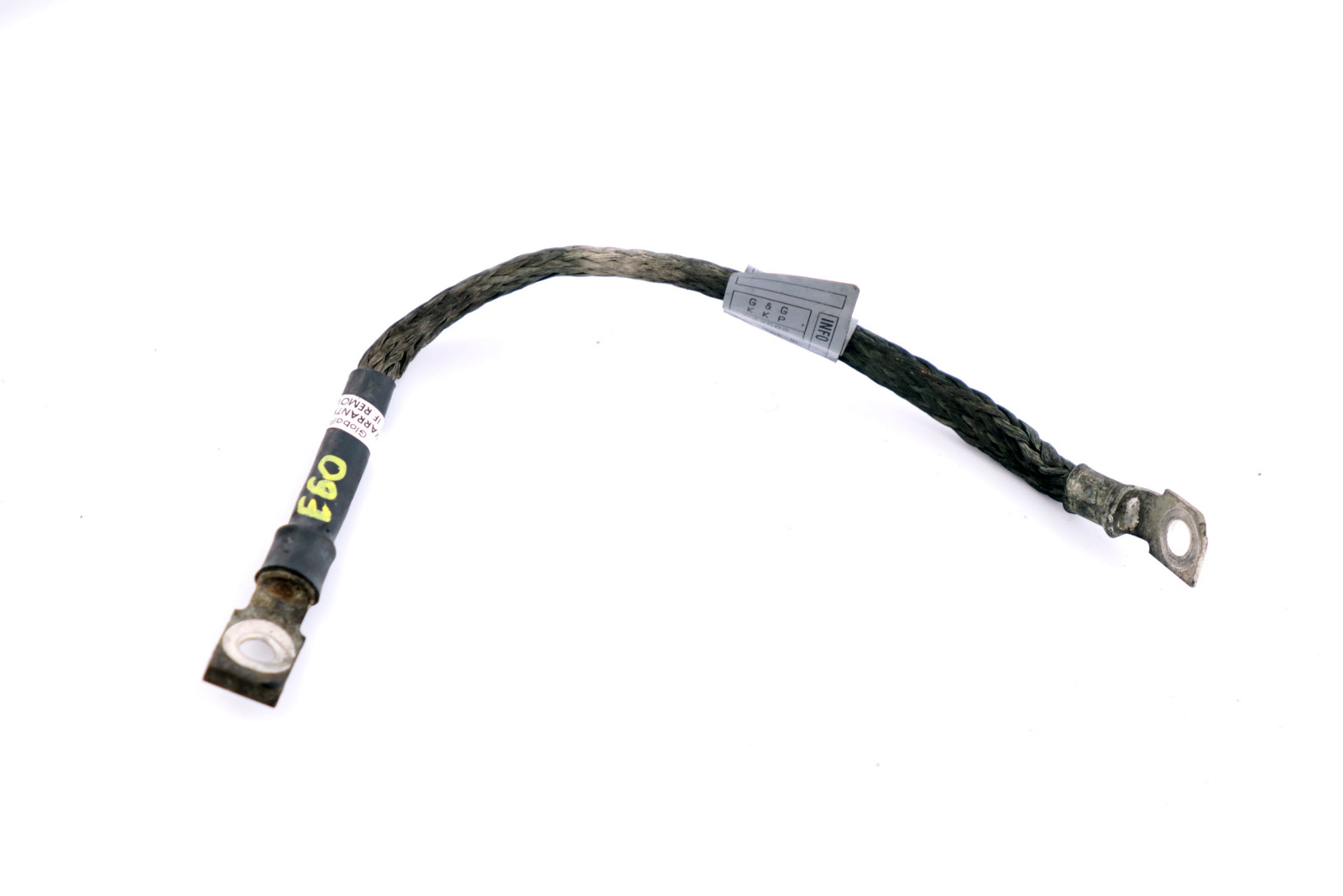 BMW E60 E61 E63 E64 LCI Electrical Battery Earth Cable 330MM 7798076