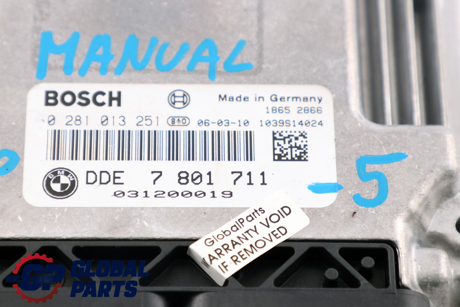 BMW X3 Series E83 2.0d M47N2 150PS ECU Steuergerät 7801711 + EWS + Schlüssel