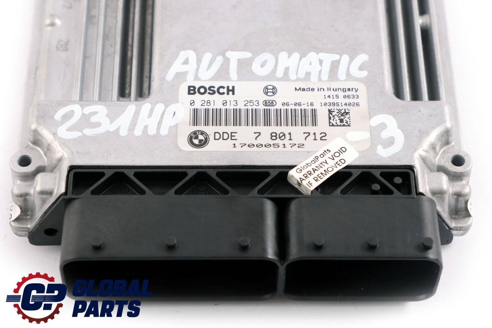 BMW 3 5er E60 E90 330d 530d M57N2 ECU Motor Bausatz DDE 7801712 CAS2 Schlüssel