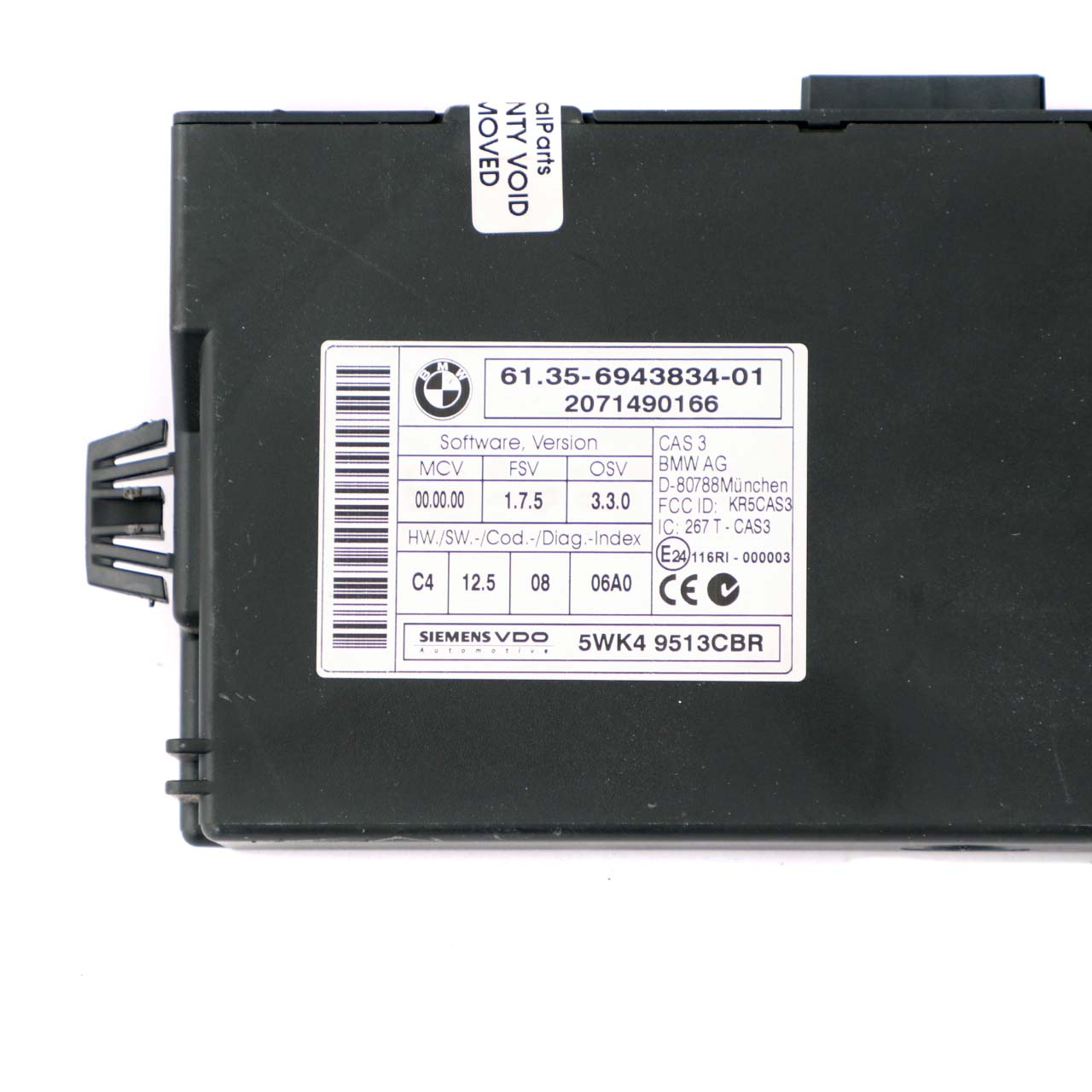 BMW E60 E87 E90 120d 320d 520d M47N2 Motorsteuerung ECU Kit DDE 7803373 CAS3