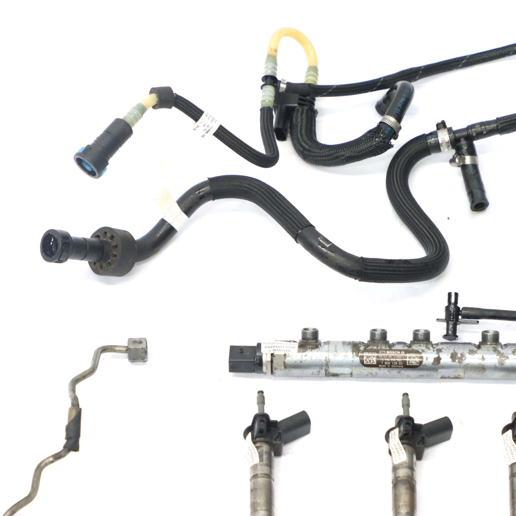 BMW E87 LCI E90 120d 320d Diesel N47 Set Injector Fuel Pump Injection System