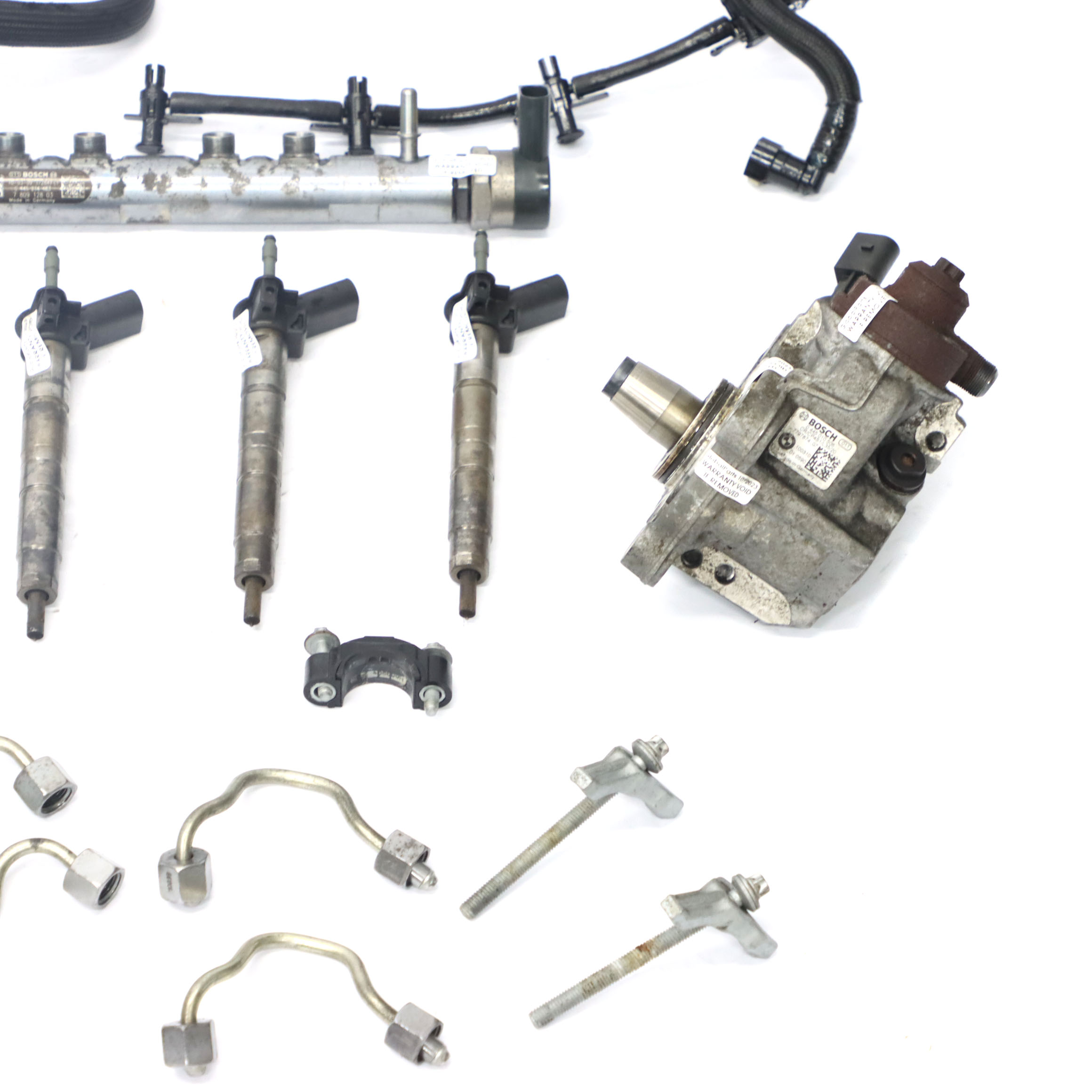 BMW E87 LCI E90 120d 320d Diesel N47 Set Injector Fuel Pump Injection System