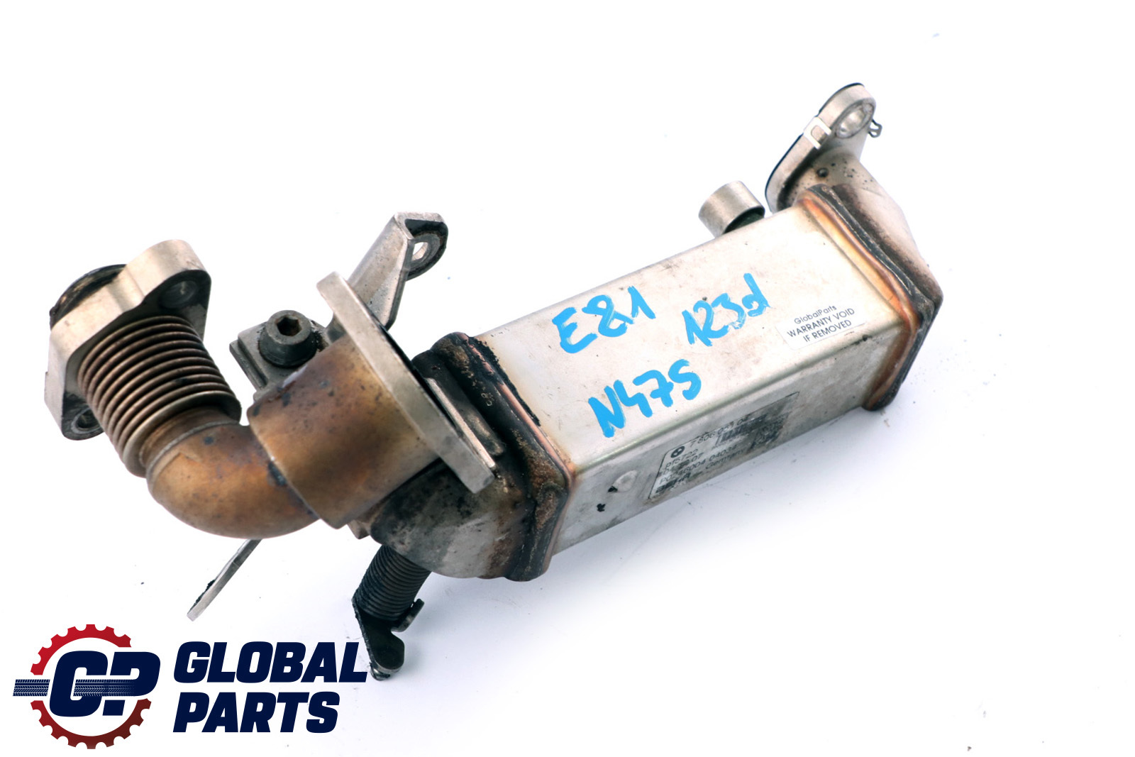 BMW E81 E82 E87 LCI 123d N47S Auspuffkrümmer AGR-Gas-Kühler 7806051