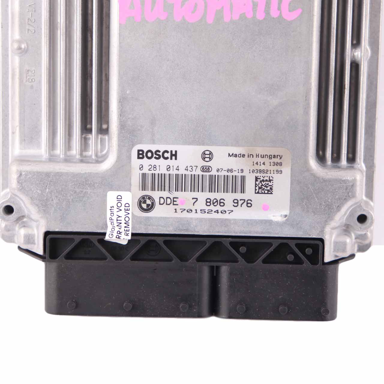 BMW E60 LCI E90 330d 530d M57N2 235PS Motorsteuerung ECU DDE 7806976 Automatik