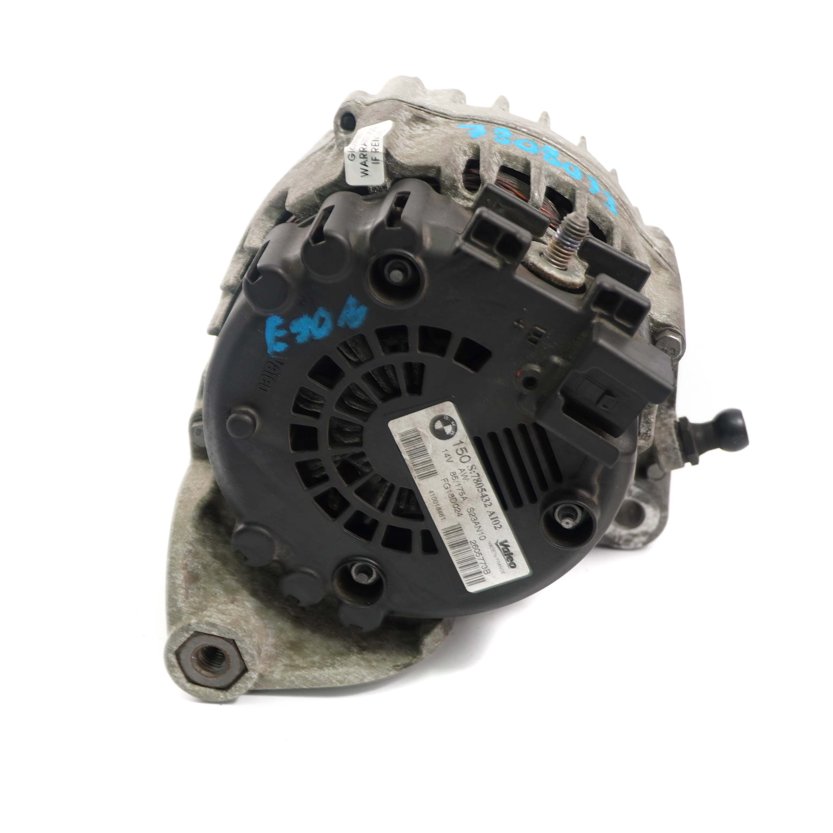 BMW 3 er E90 E91 E92 E93 Diesel N57 Alternator Generator 150A 7808073 7805432