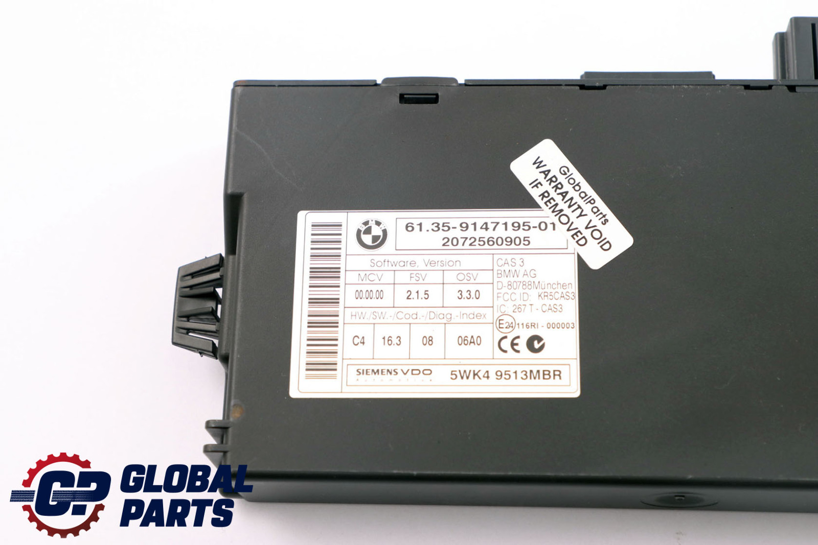 BMW E60 E87 LCI E90 120d 320d 520d ECU Kit DDE Steuergerät 7809000 CAS3 Schlüs